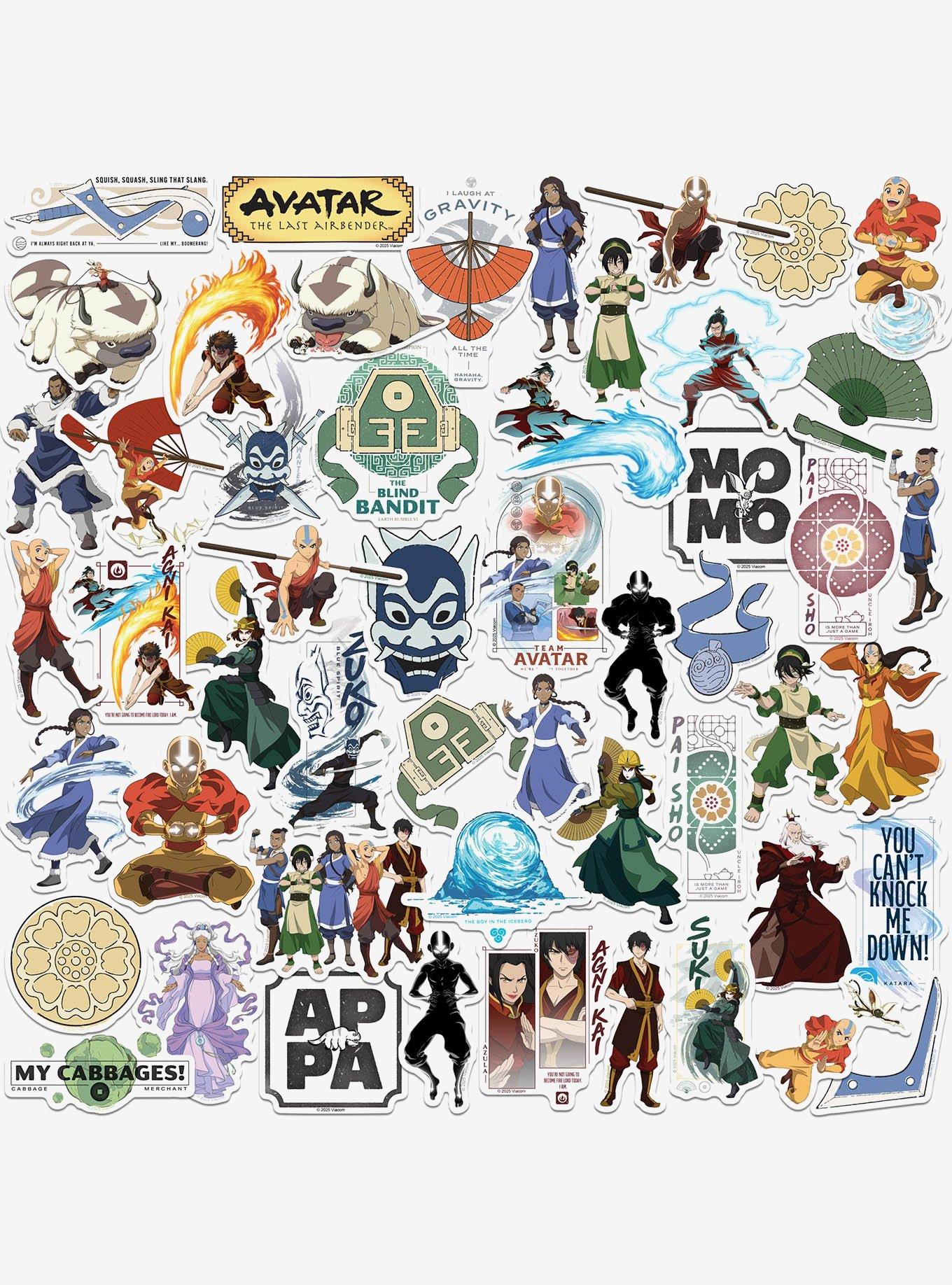 Avatar: The Last Airbender Variety 50ct Sticker Pack, , hi-res