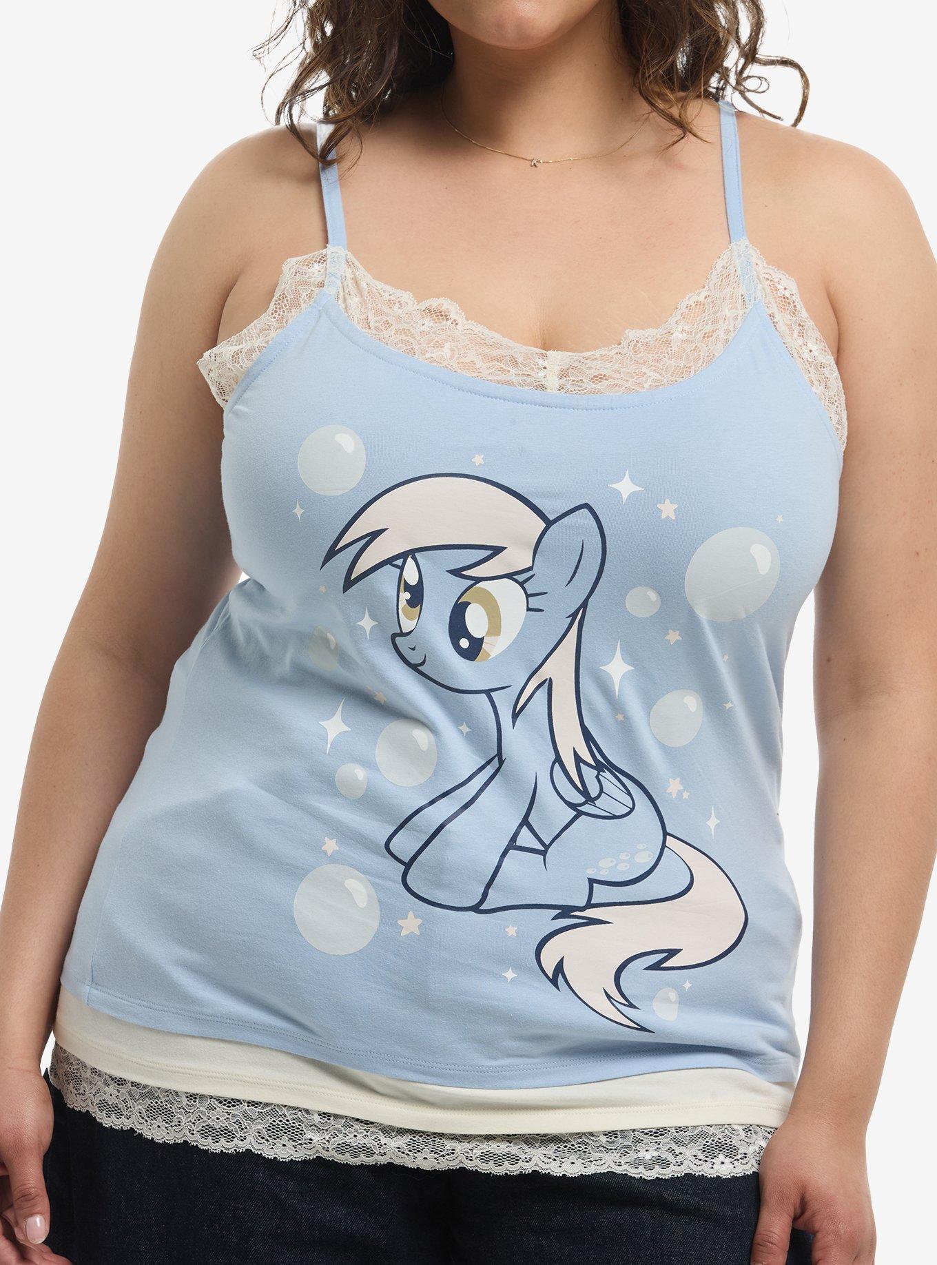 トップス ponmosir EURO Cotton lace camisole My Little Pony Muffins Lace Cami Plus Size | Her Universe