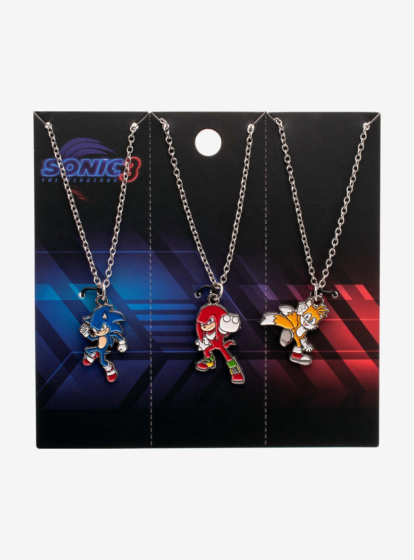 Sonic The Hedgehog 3 Team Sonic Best Friend Necklace Set, , hi-res