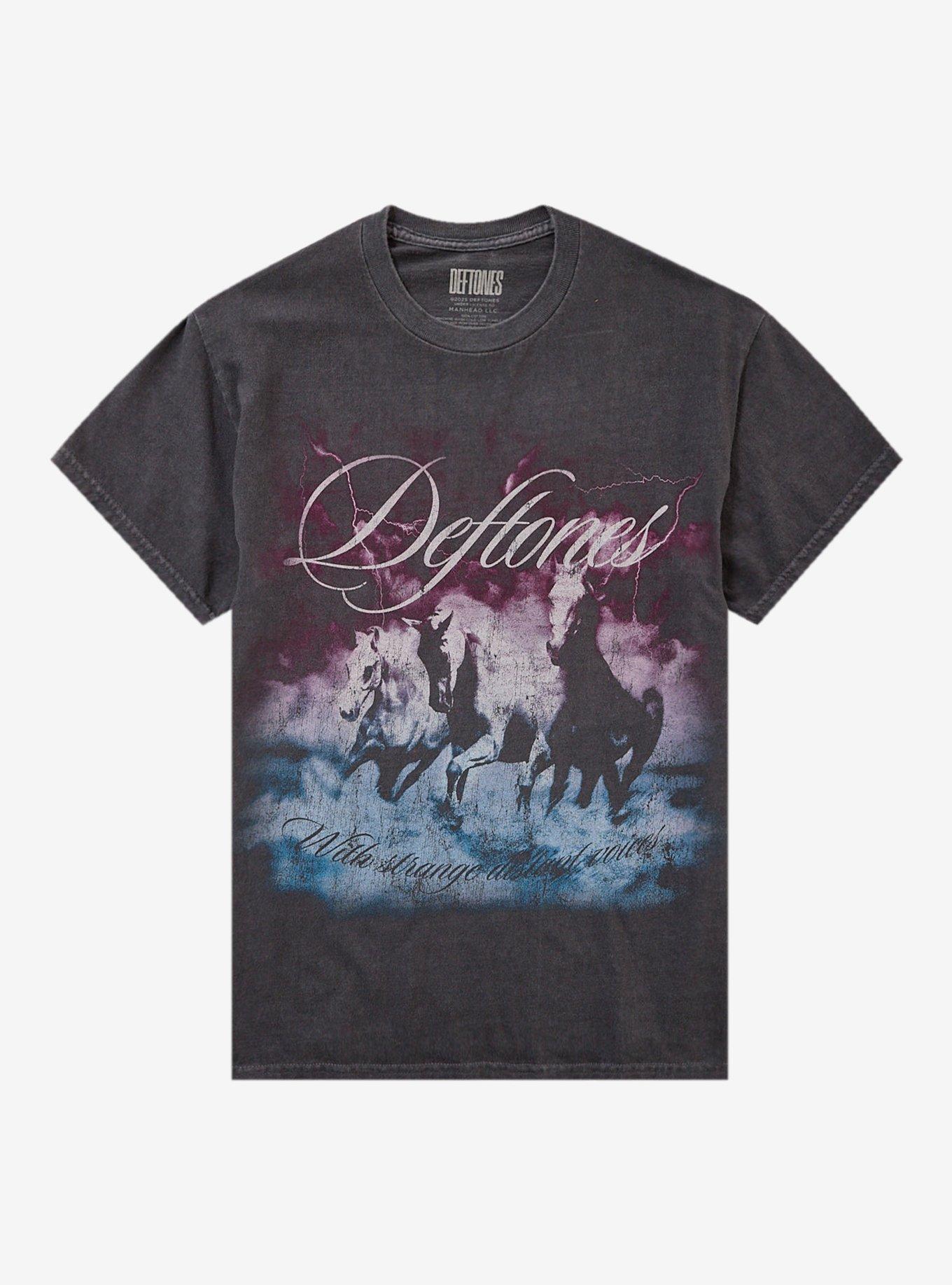 Deftones Swerve City Horses T-Shirt, , hi-res
