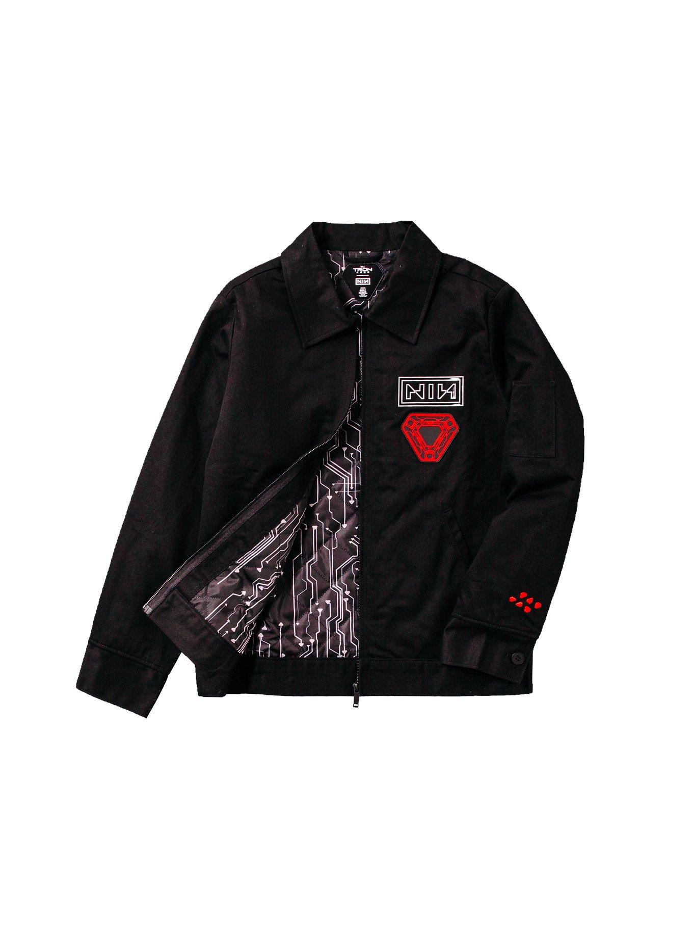 Nine Inch Nails X Tron: Ares Patch Embroidery Jacket Hot Topic Exclusive, , hi-res