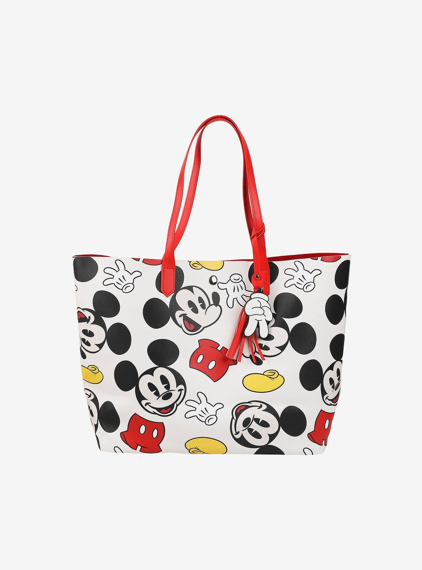 Disney Mickey Mouse Allover Print Tote Bag, , hi-res