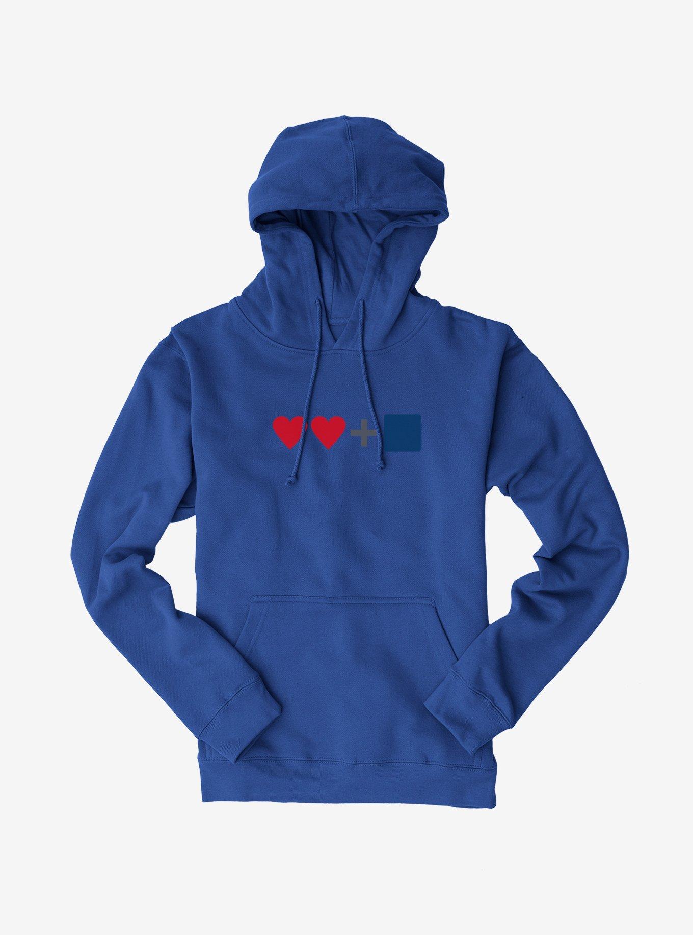Doctor Who Icons Hoodie, ROYAL, hi-res view 1