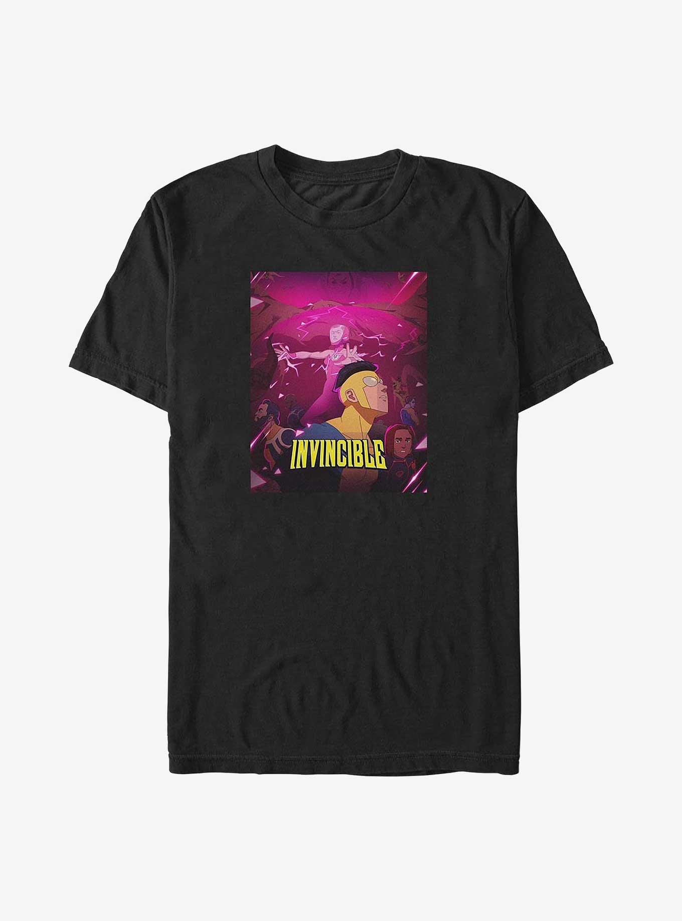 Invincible Poster Atom Eve Big & Tall T-Shirt, BLACK, hi-res
