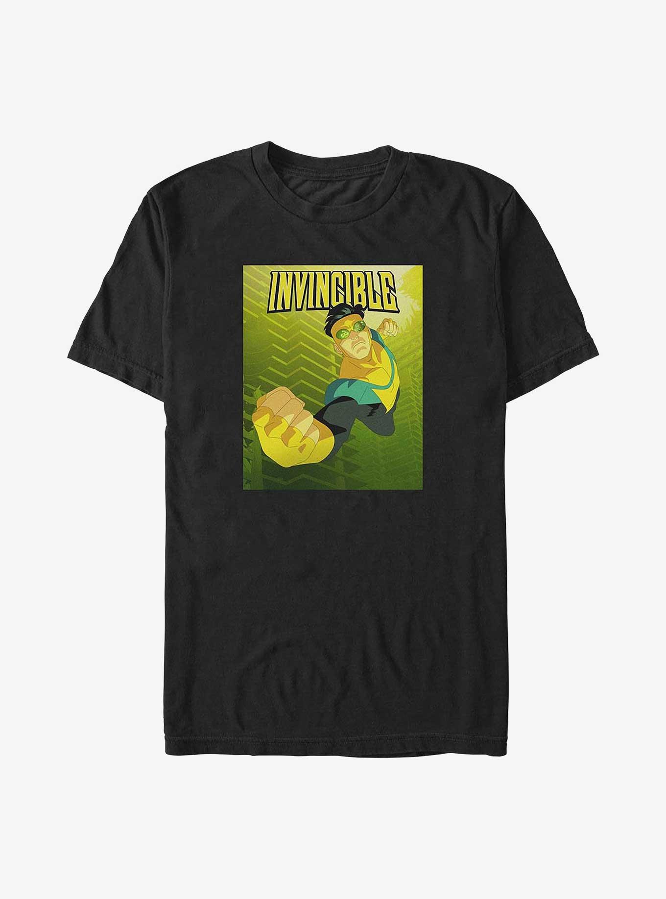 Invincible Punch Big & Tall T-Shirt, BLACK, hi-res