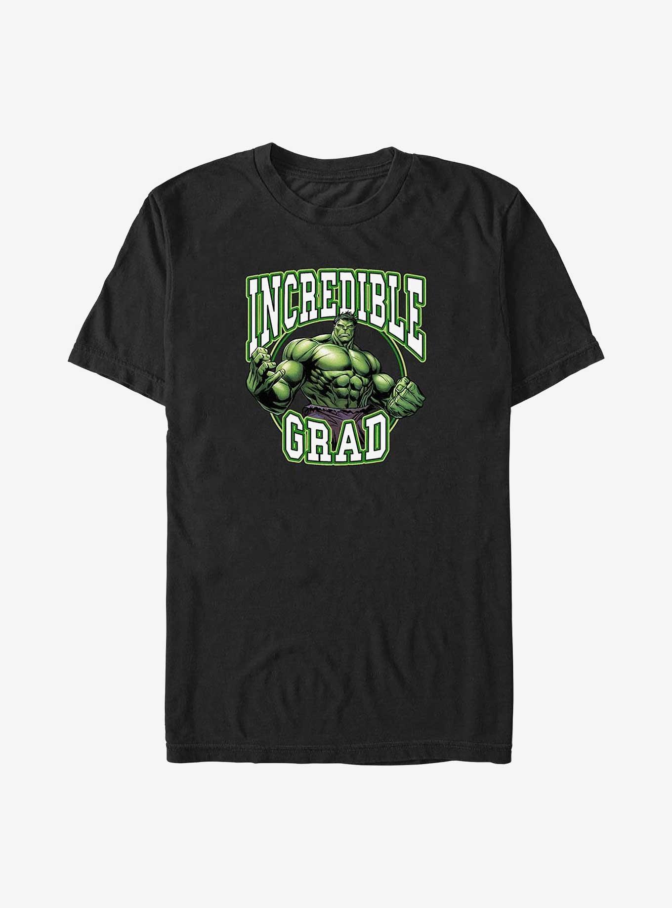 Marvel Avengers Incredible Grad Hulk Big & Tall T-Shirt, BLACK, hi-res