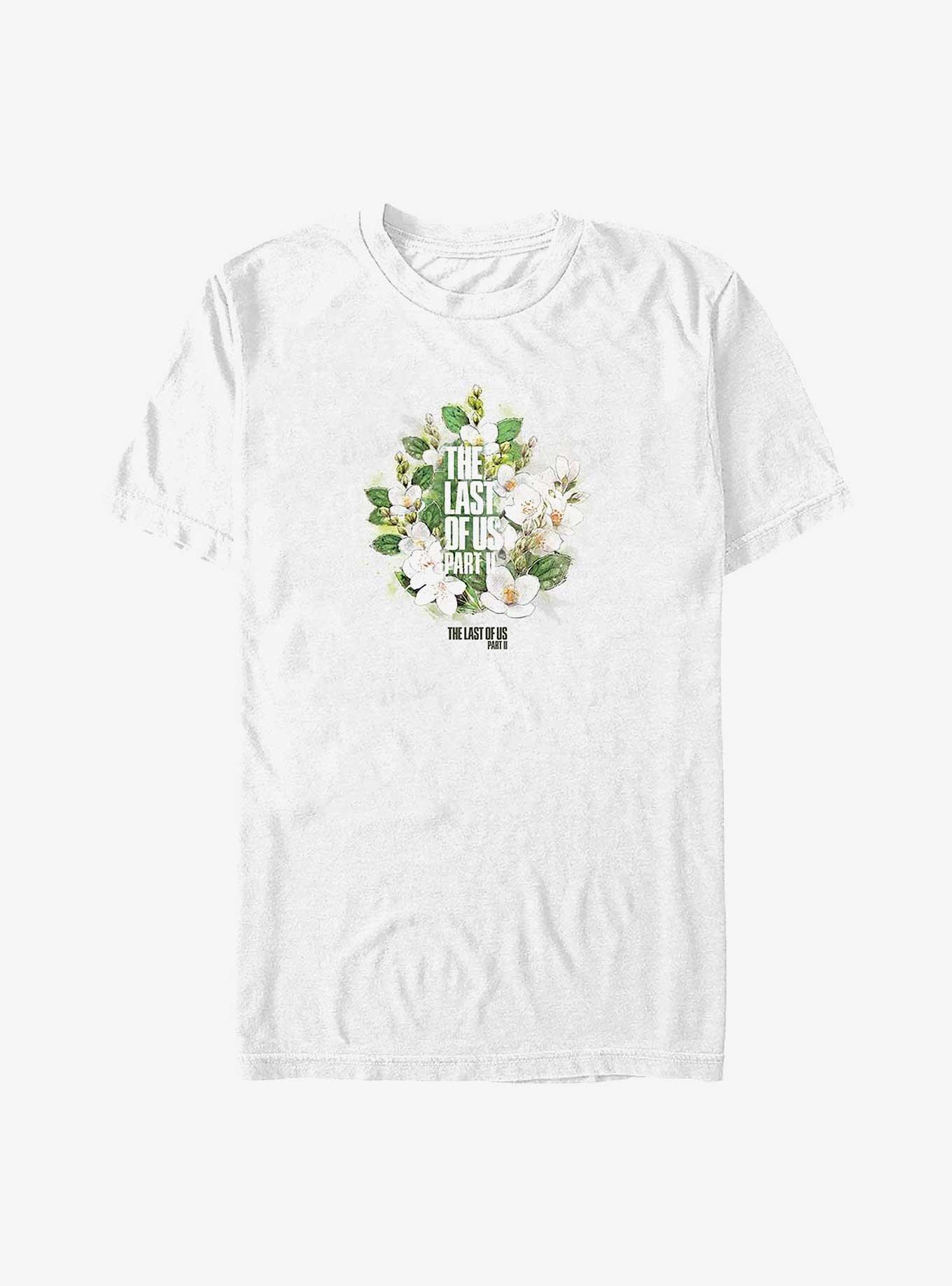 The Last Of Us Floral Logo Big & Tall T-Shirt, , hi-res