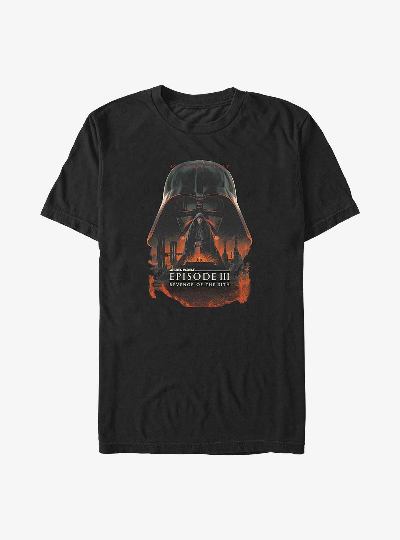 Star Wars Episode III: Revenge Of The Sith 20th Anniversary Poster Big & Tall T-Shirt, , hi-res