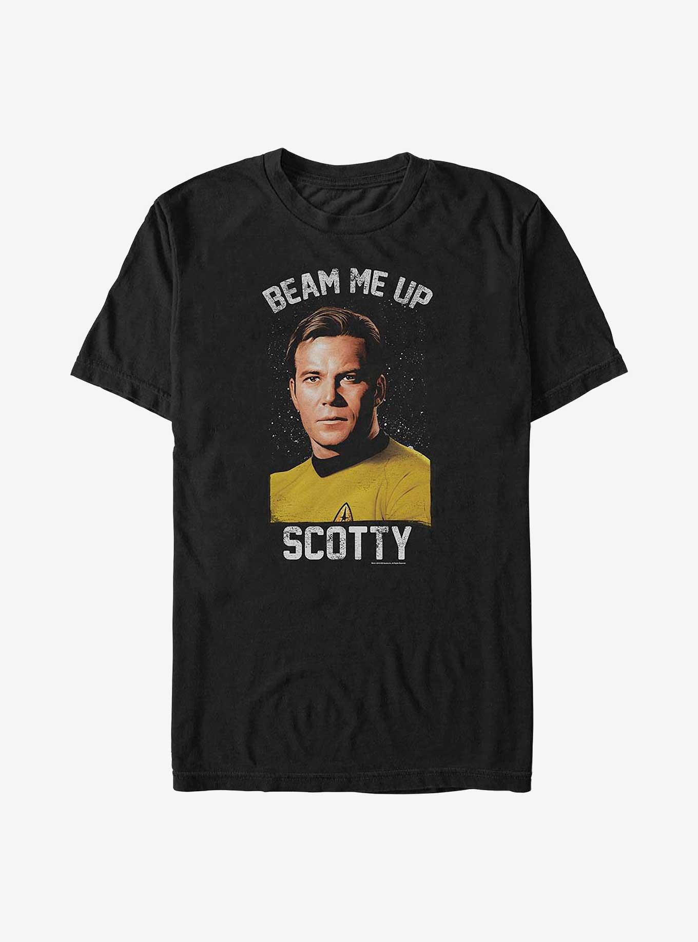 Star Trek Beam Me Up Big & Tall T-Shirt, BLACK, hi-res