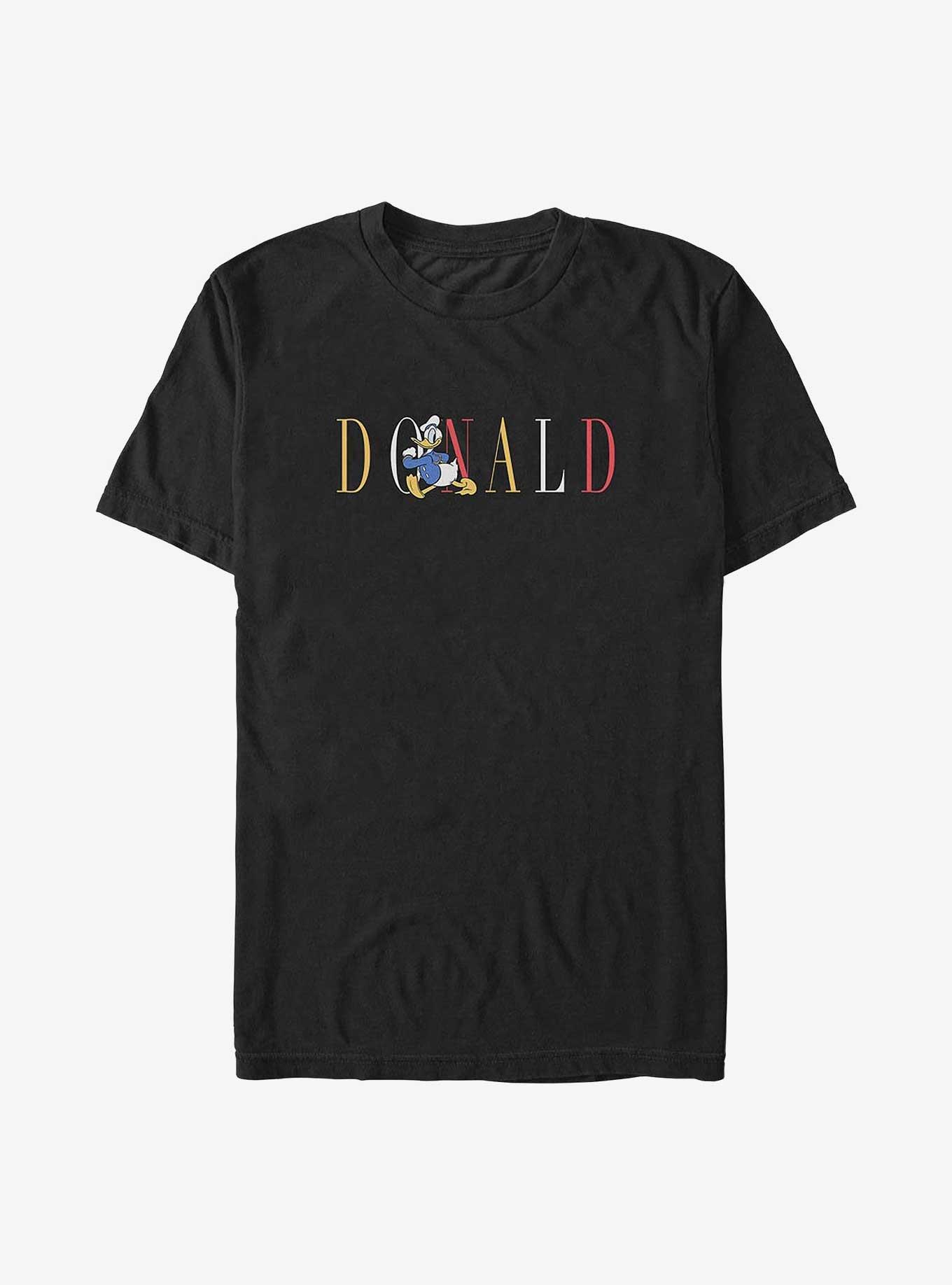 Disney Donald Duck Fashion Big & Tall T-Shirt, BLACK, hi-res
