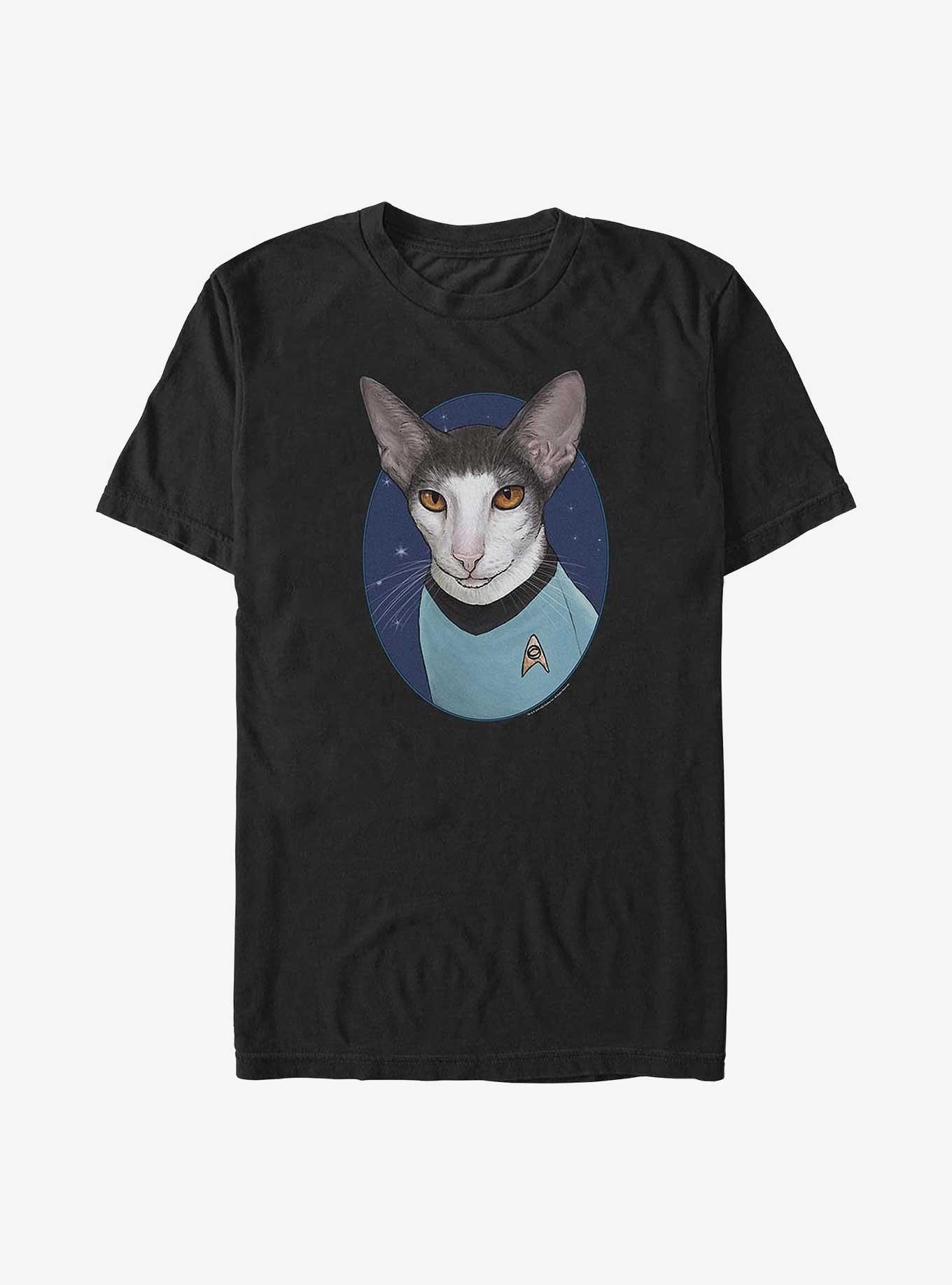 Star Trek Spock Cat Big & Tall T-Shirt, BLACK, hi-res