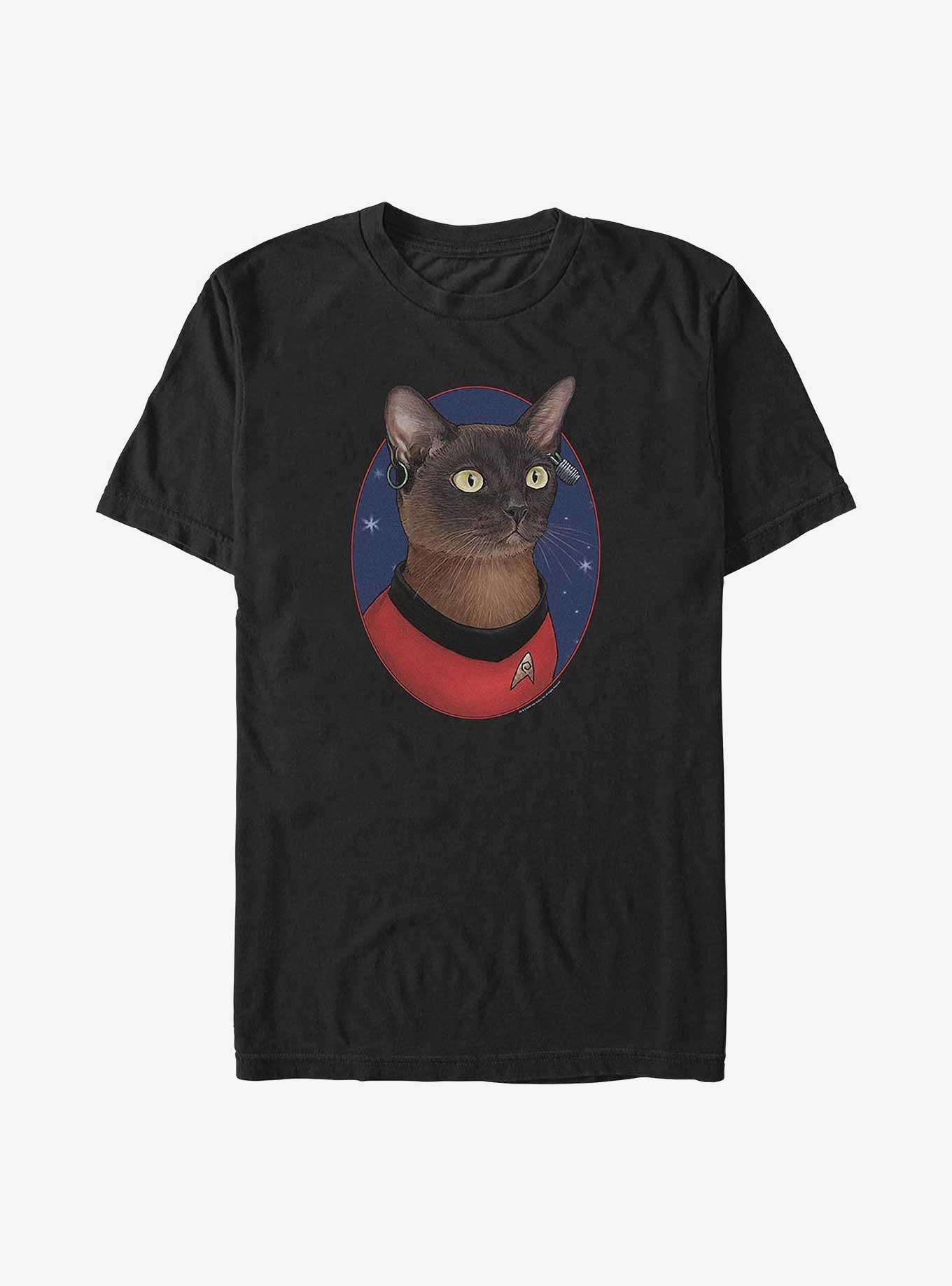Star Trek Uhura Cat Big & Tall T-Shirt