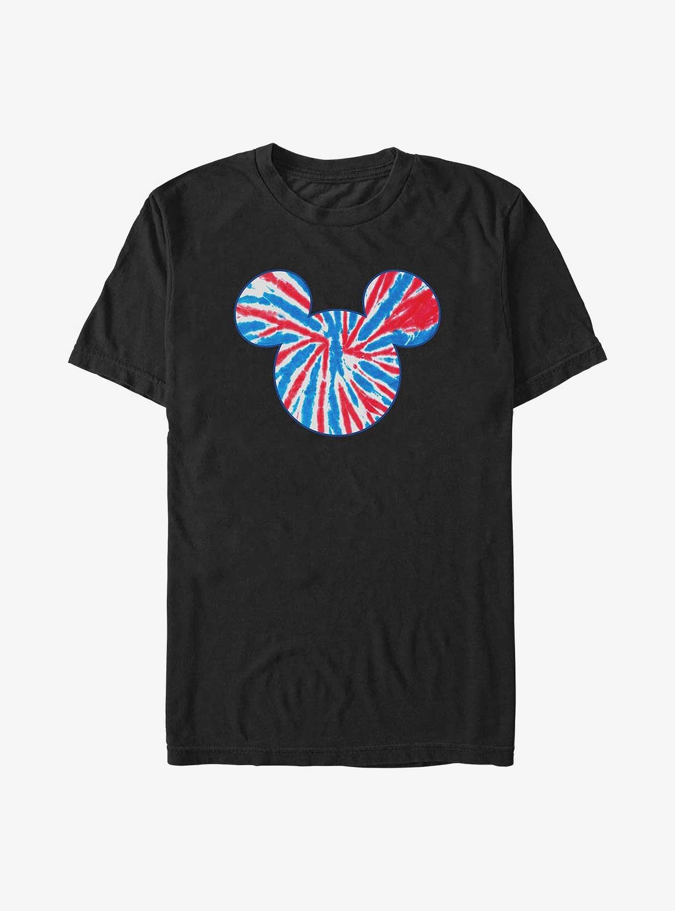 Disney Mickey Mouse Tie Dye Americana Big & Tall T-Shirt, , hi-res