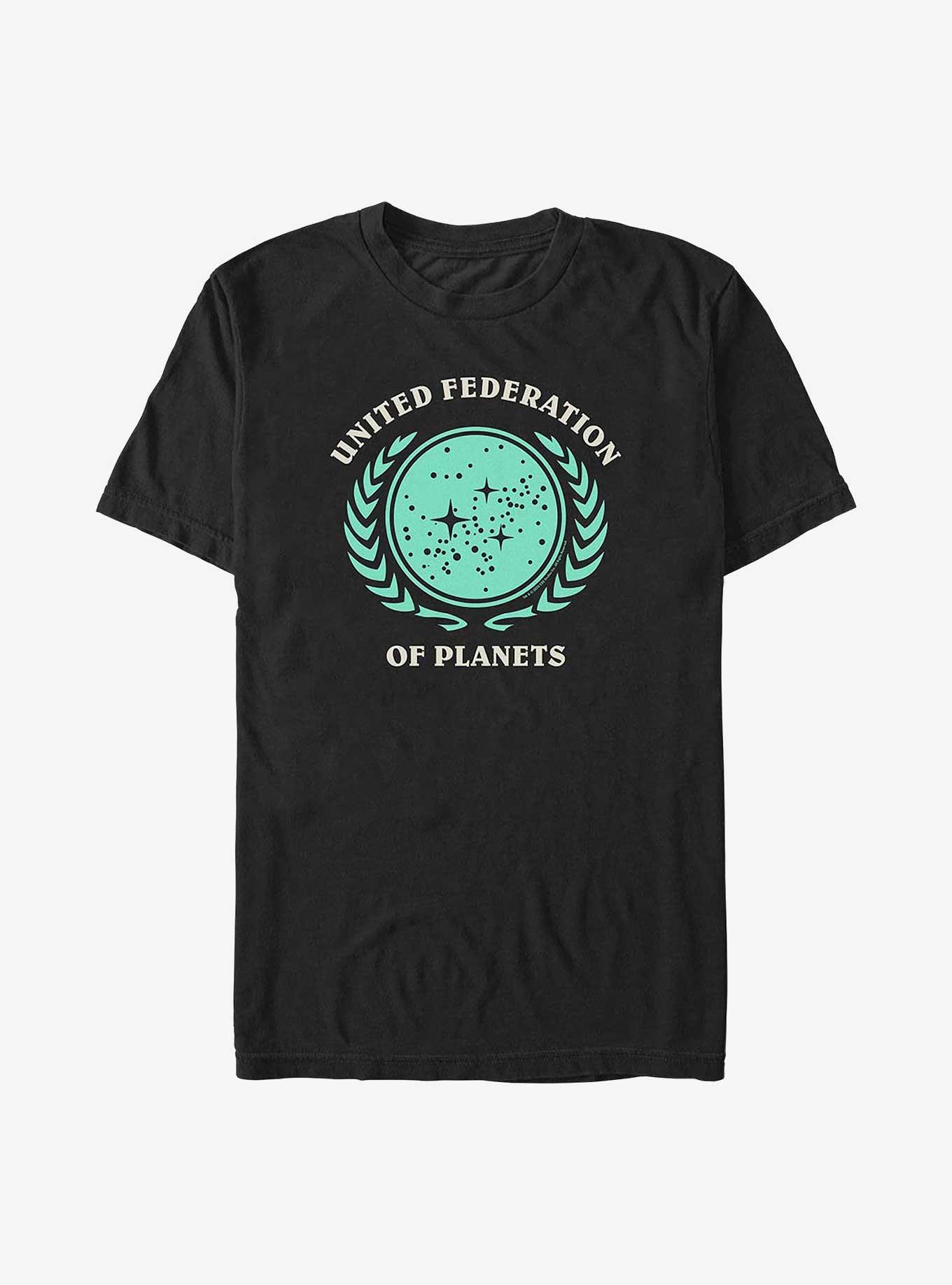 Star Trek Pastel Federation Big & Tall T-Shirt, BLACK, hi-res