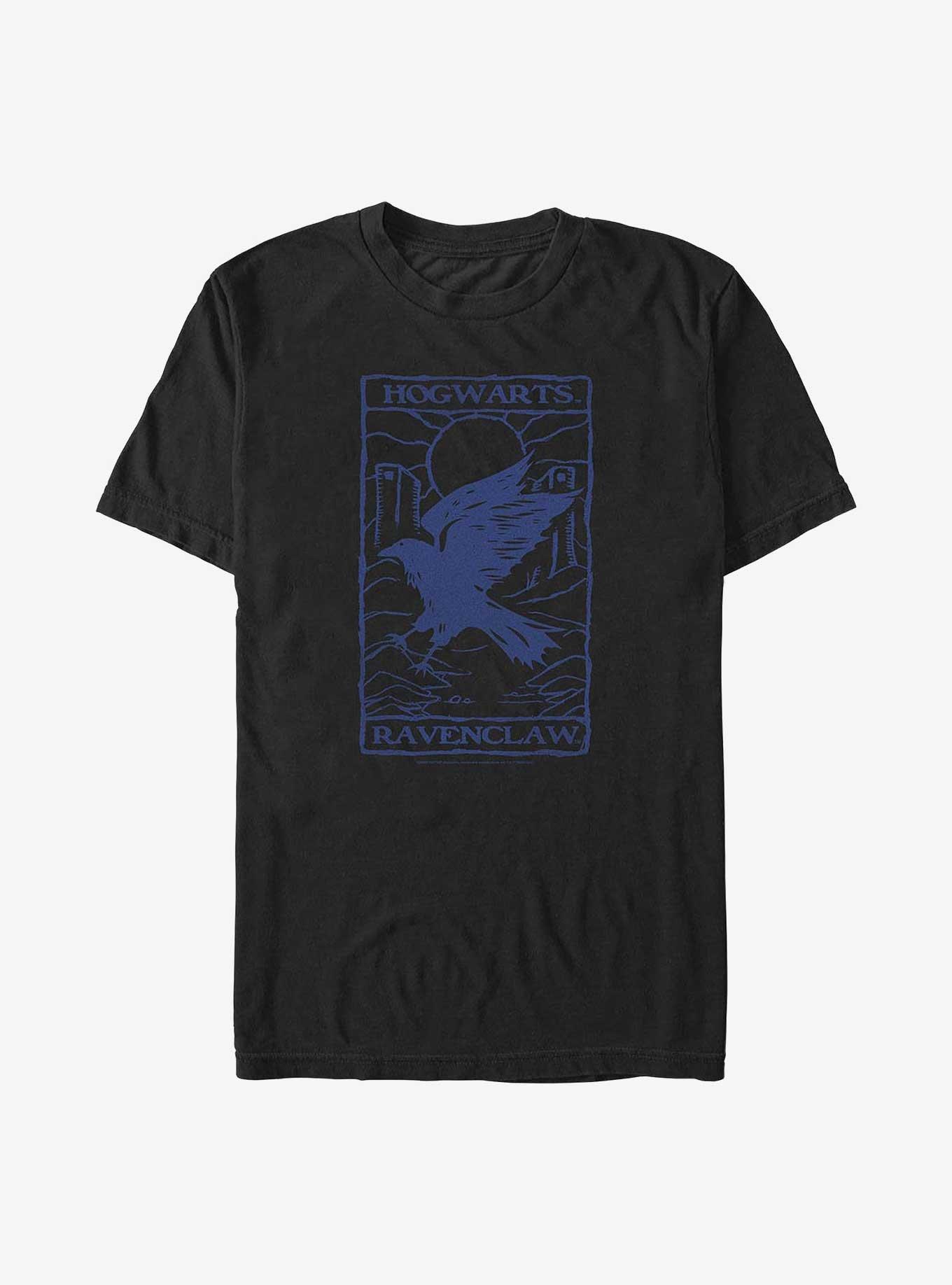 Harry Potter Ravenclaw Tarot Big & Tall T-Shirt, BLACK, hi-res