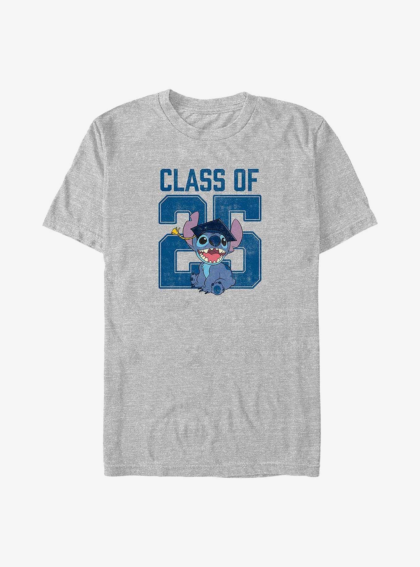 Disney Lilo & Stitch Class Of 25 Big & Tall T-Shirt, ATH HTR, hi-res