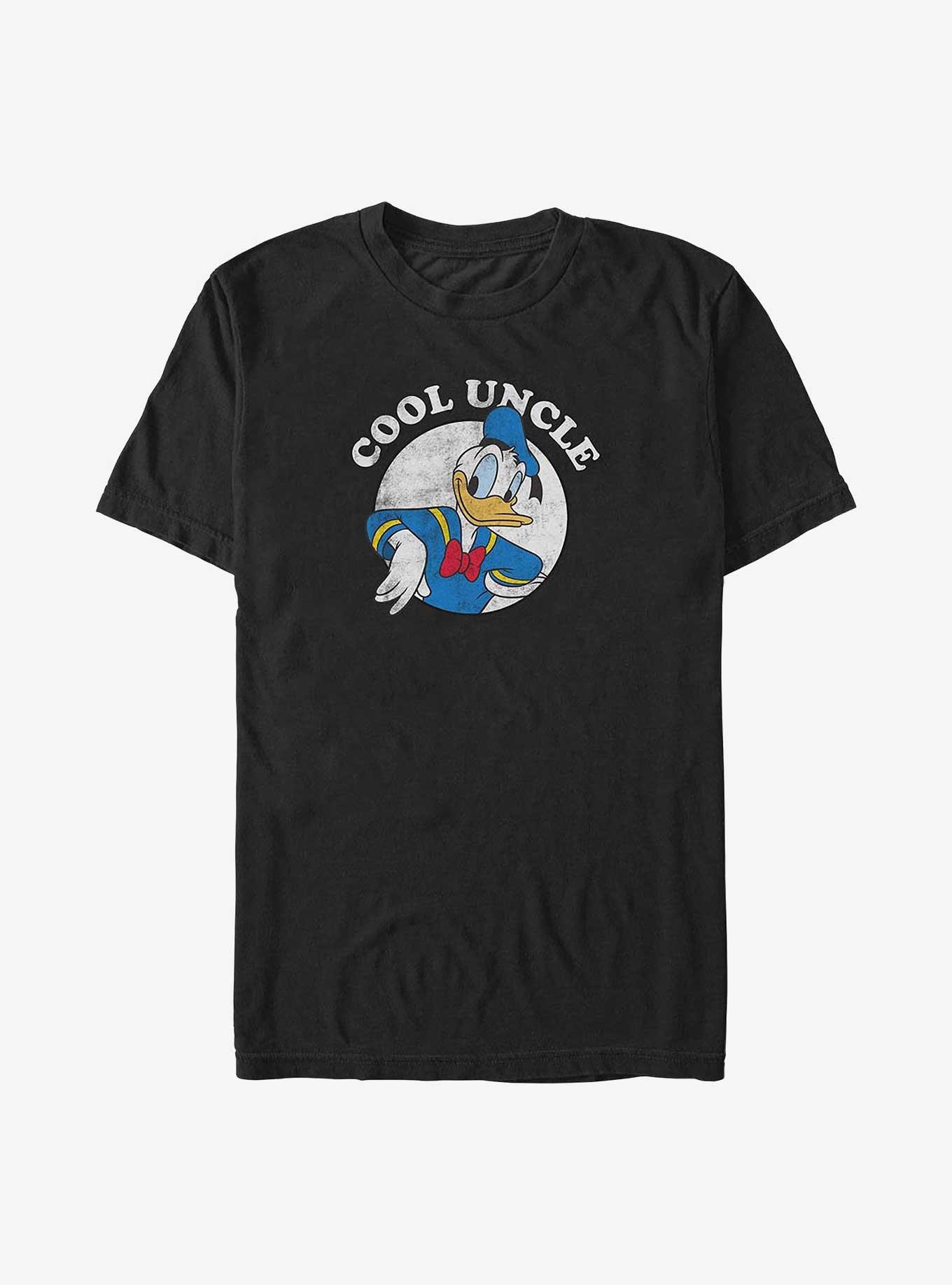 Disney Mickey Mouse Cool Uncle Donald Big & Tall T-Shirt, BLACK, hi-res