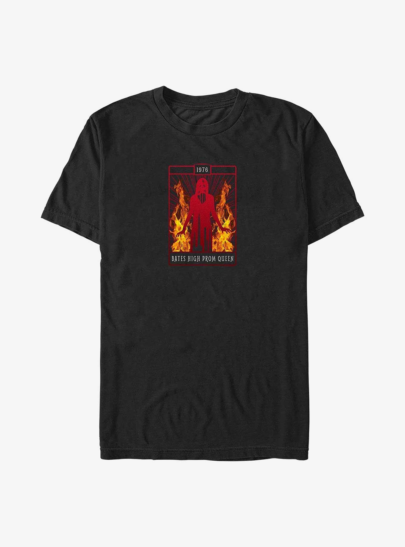 Carrie 1976 Tarot Big & Tall T-Shirt, BLACK, hi-res
