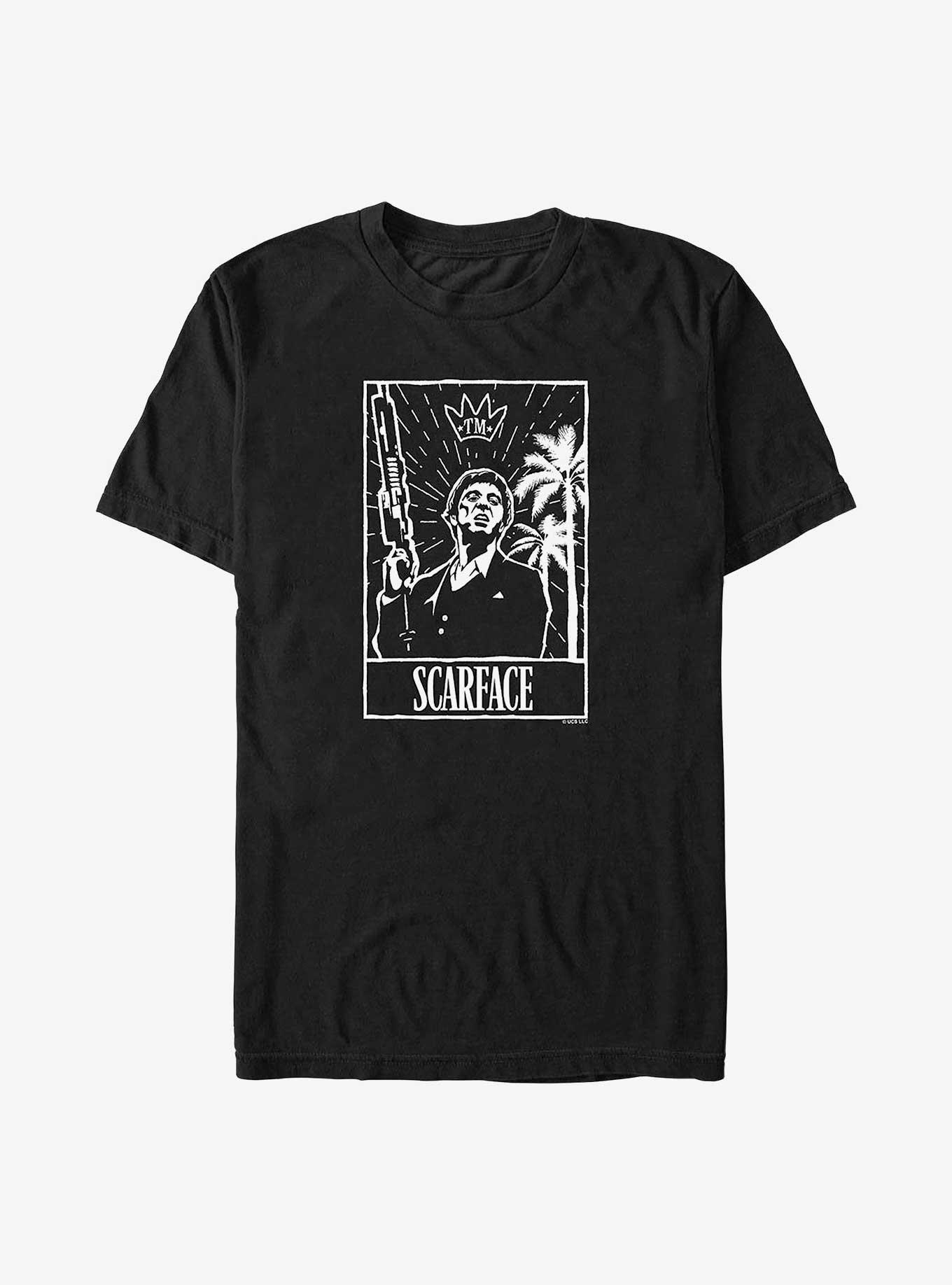 Scarface Tony Tarot Big & Tall T-Shirt