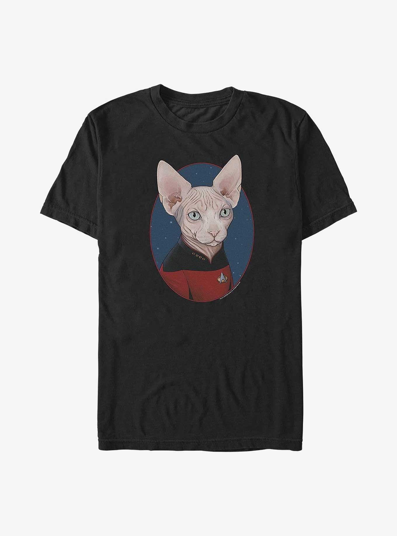 Star Trek Cat-Luc Picard Big & Tall T-Shirt