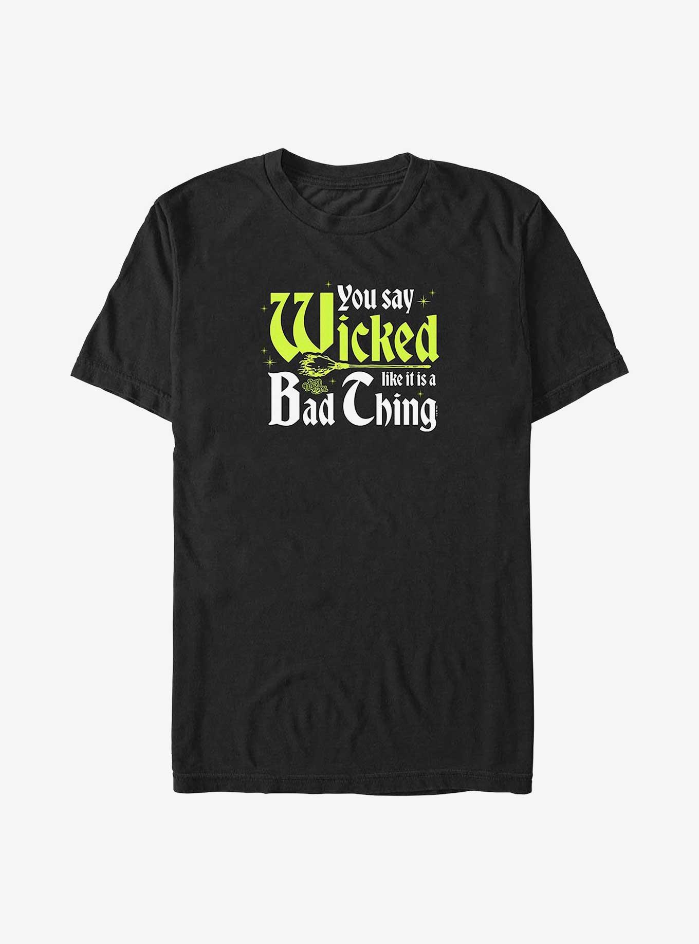 Wizard Of Oz Say Wicked Big & Tall T-Shirt, , hi-res