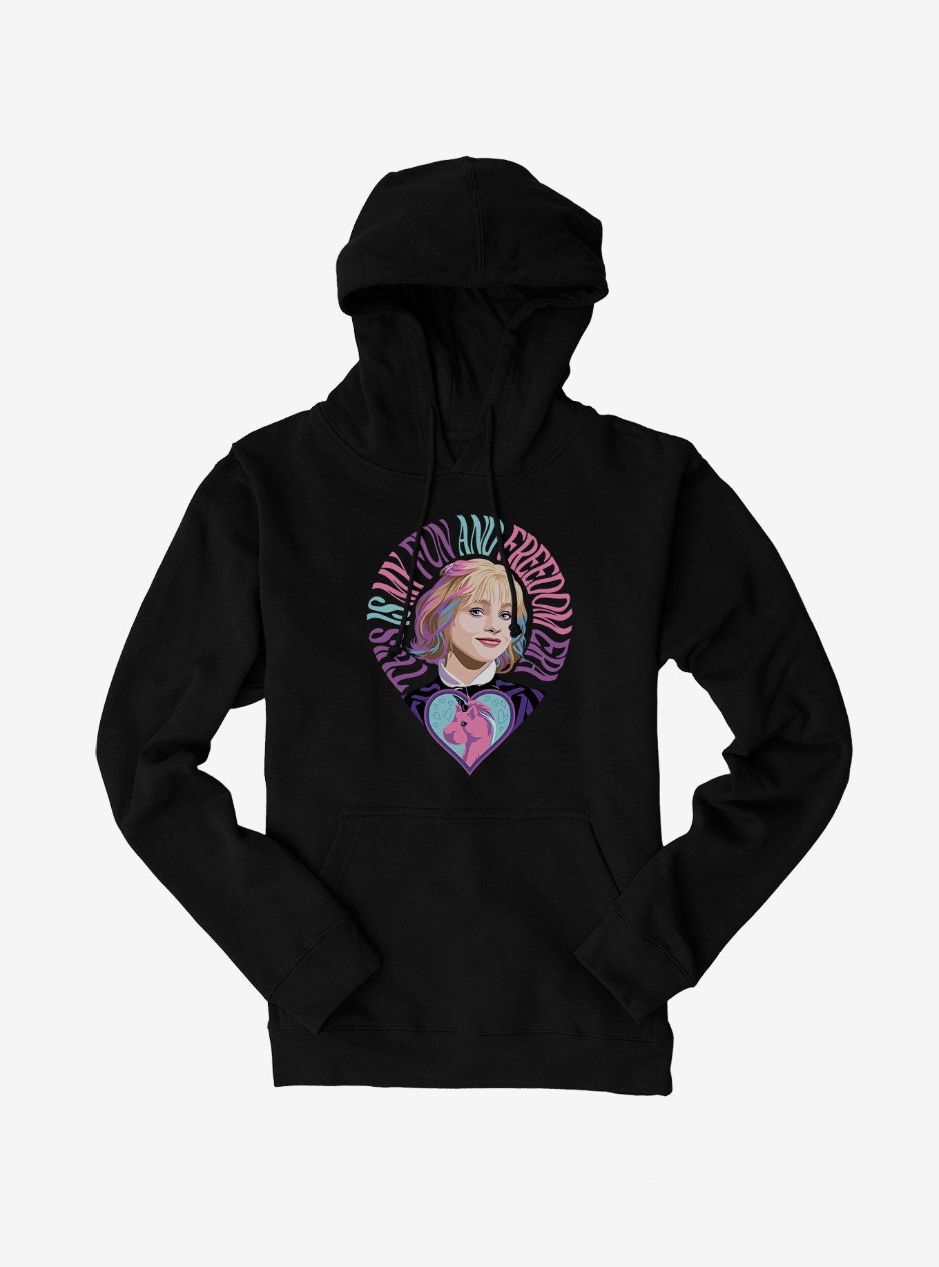 Wednesday Enid Fun And Freedom Era Hoodie, , hi-res