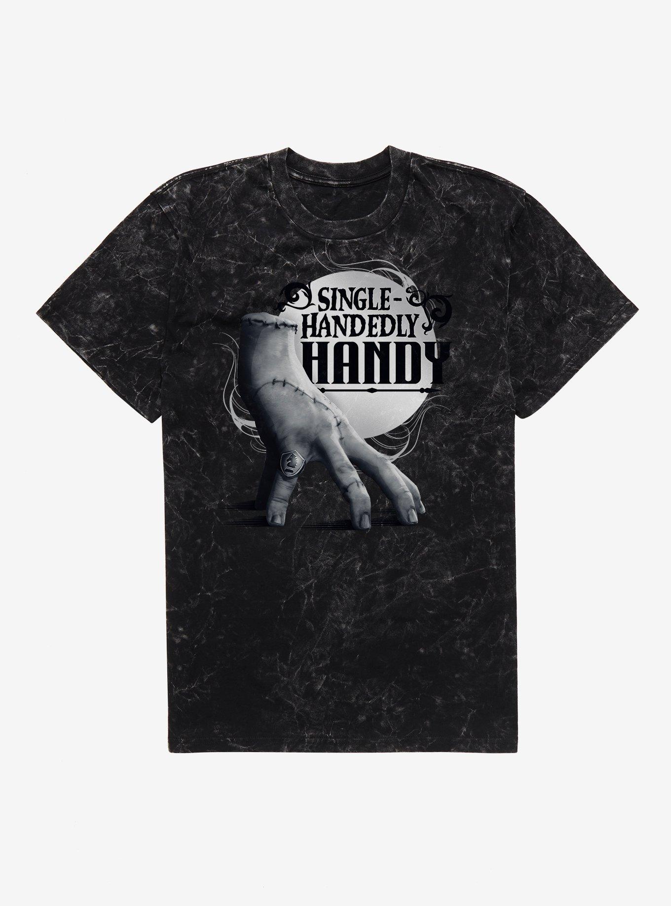 Wednesday Single-Handedly Handy Mineral Wash T-Shirt, , hi-res
