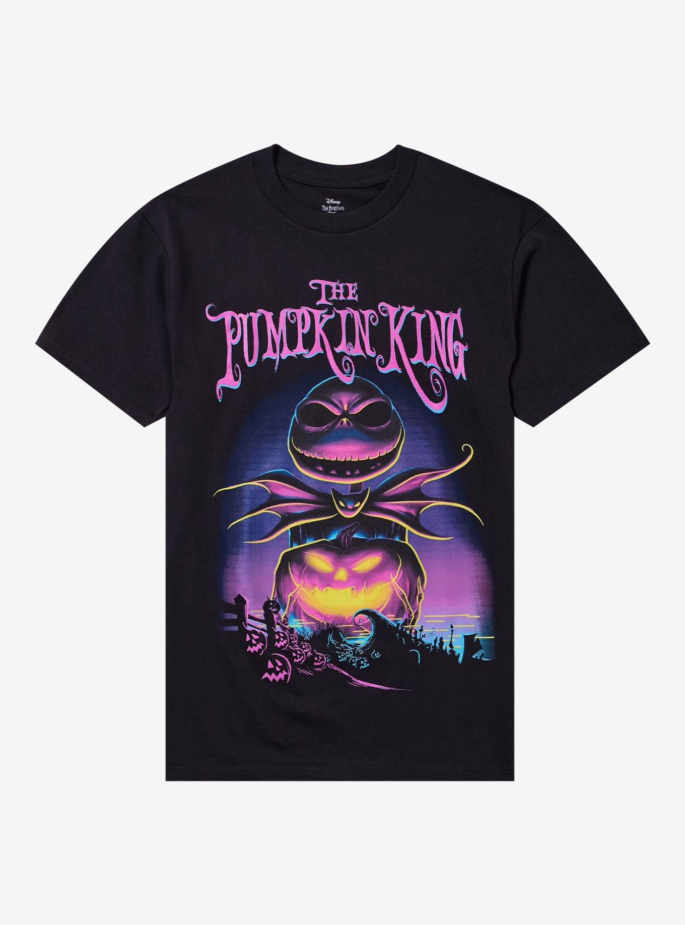 The Nightmare Before Christmas The Pumpkin King Portrait T-Shirt, , hi-res