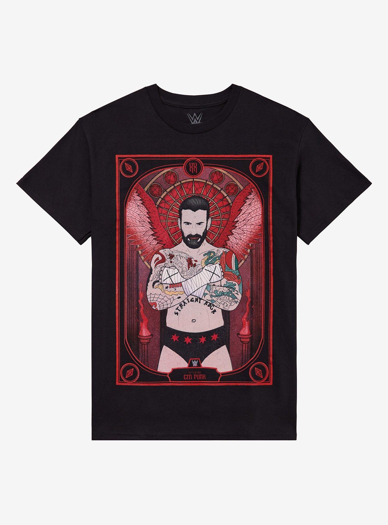 WWE CM Punk Tarot Card T-Shirt, , hi-res