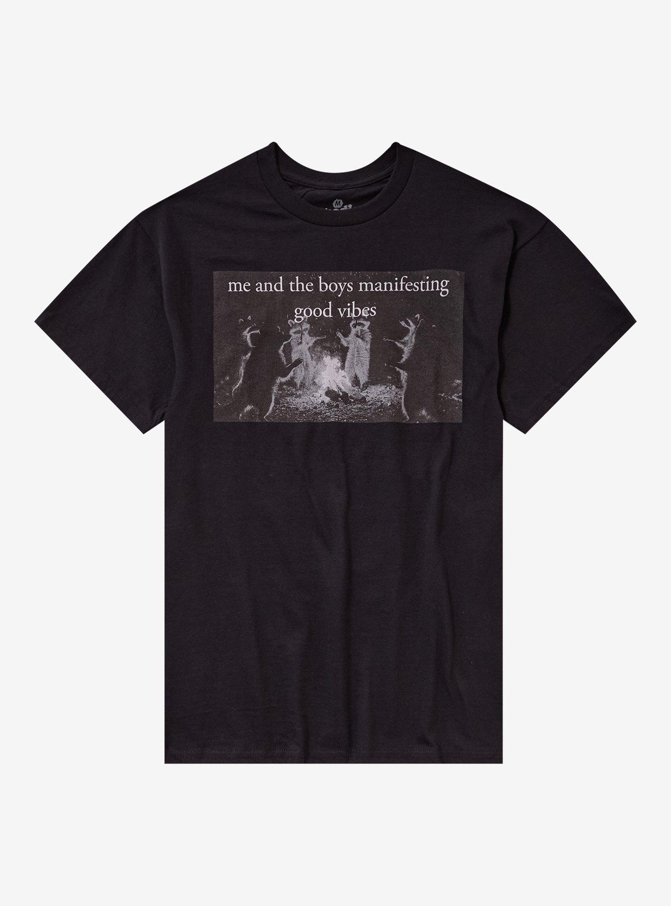 Manifesting Good Vibes T-Shirt By Goodie Two Sleeves, , hi-res
