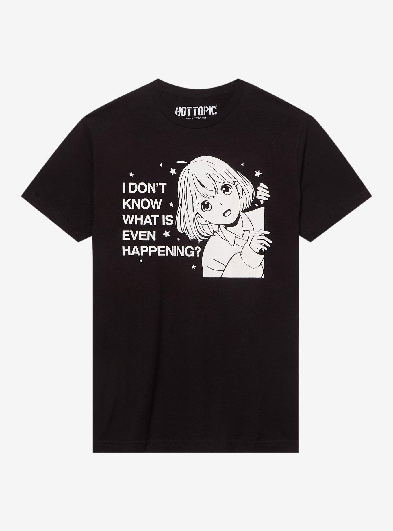 Anime Don't Know What's Happening T-Shirt, , hi-res