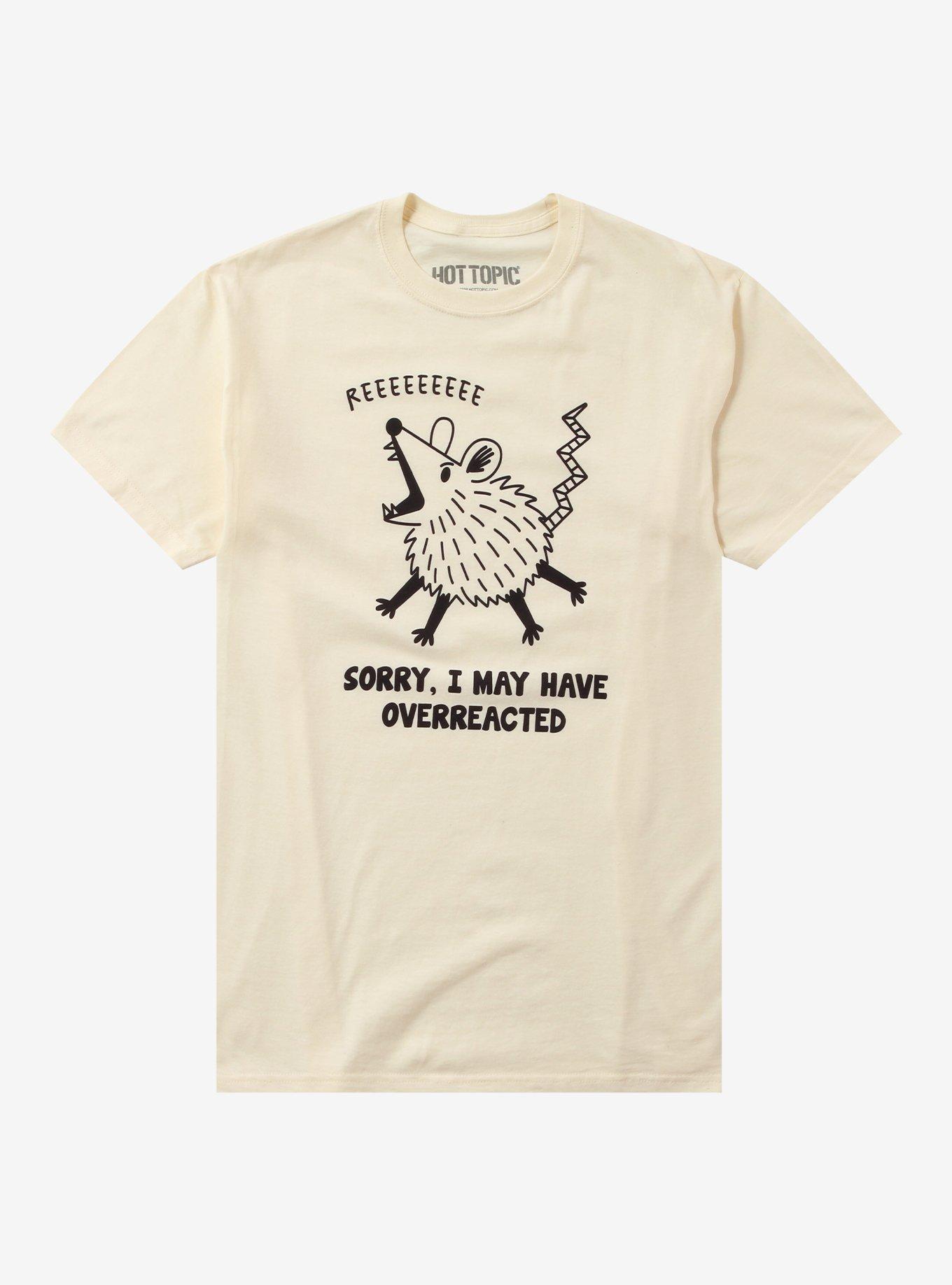 Overreacted Possum Yelling T-Shirt, , hi-res