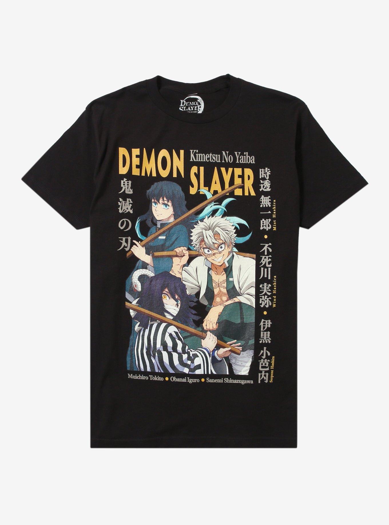 Demon Slayer: Kimetsu No Yaiba Trio Hashira T-Shirt, , hi-res
