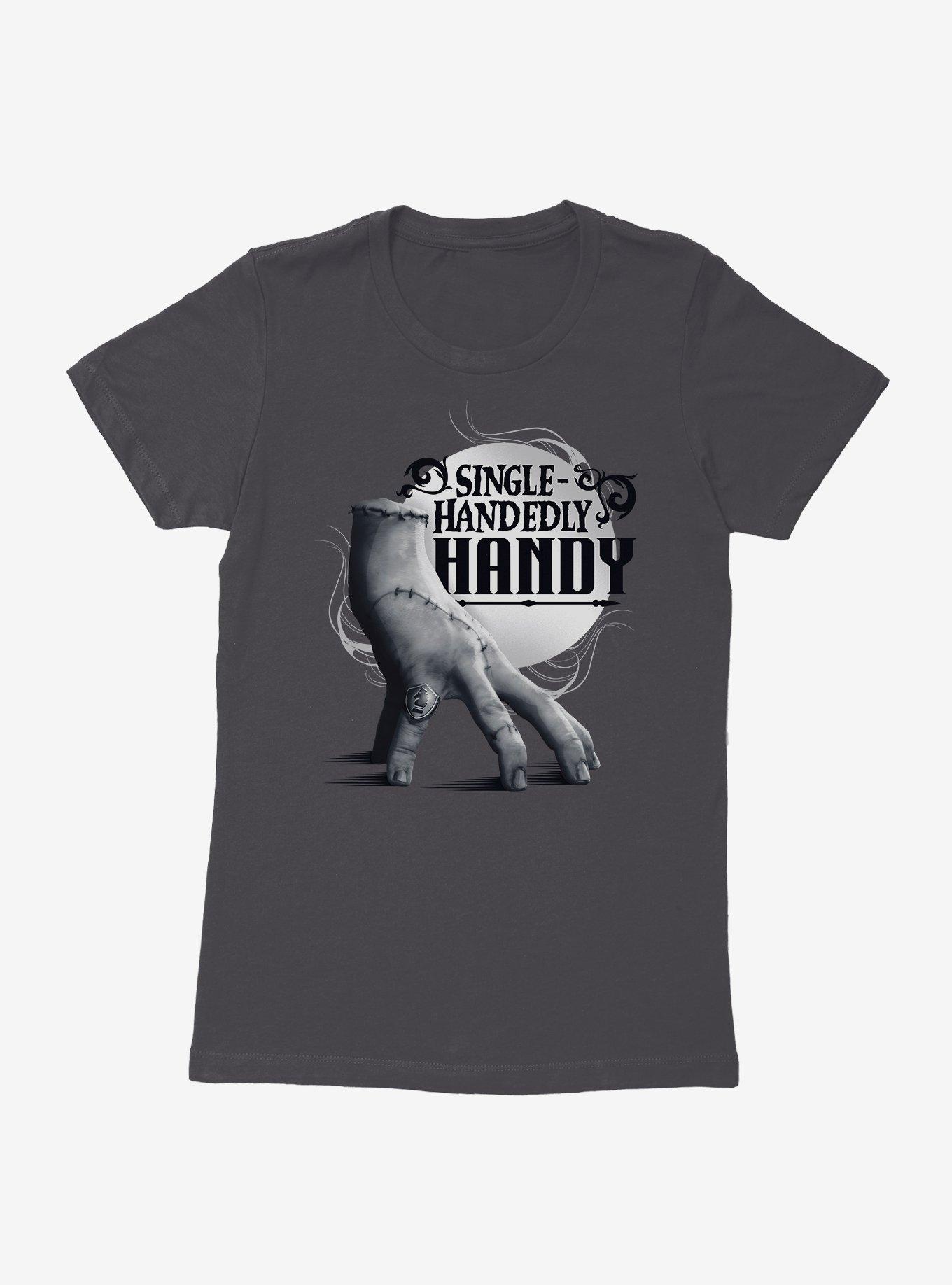 Wednesday Single-Handedly Handy Womens T-Shirt, , hi-res