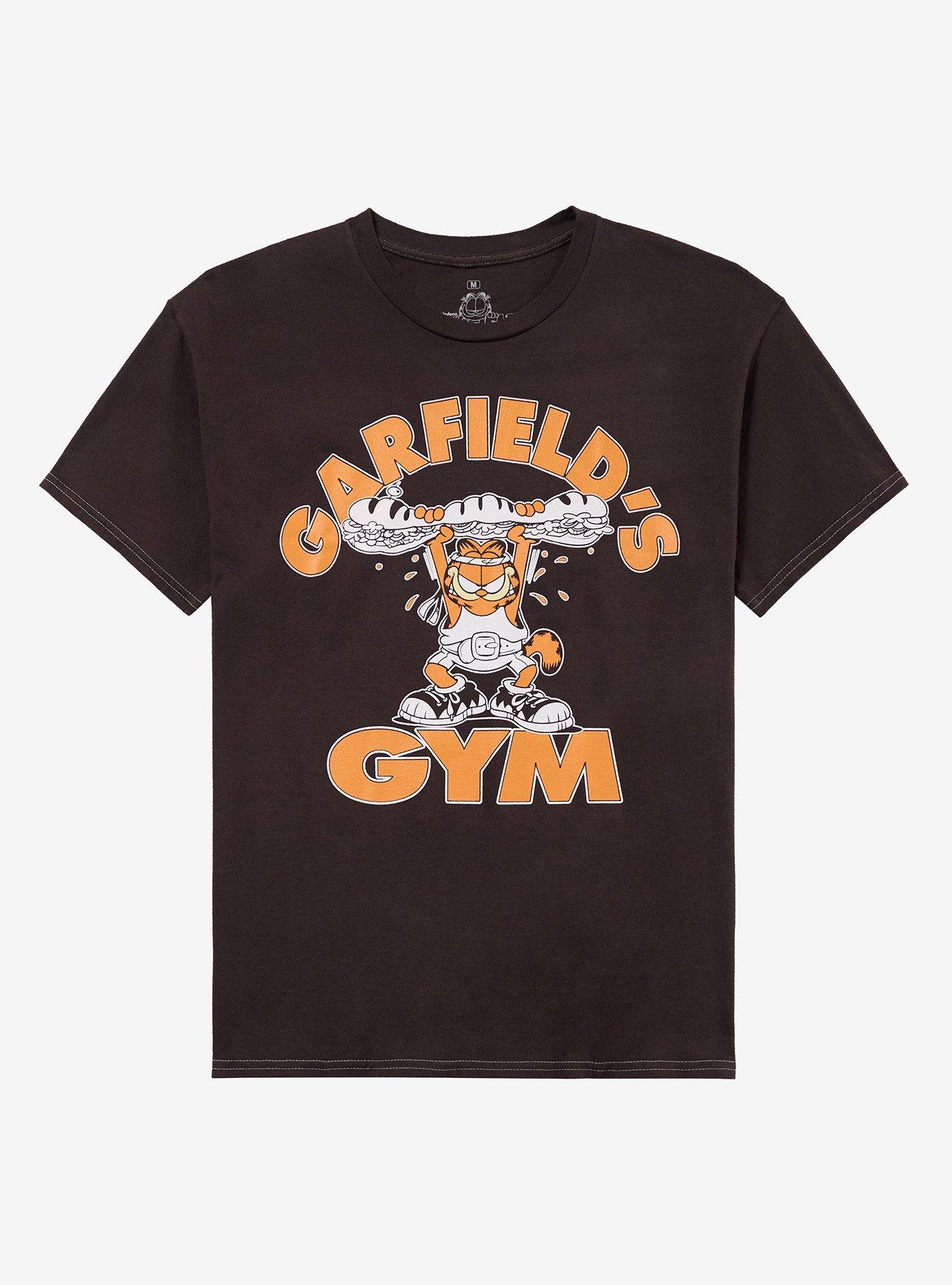 Garfield Gym Sandwich Lift T-Shirt, , hi-res