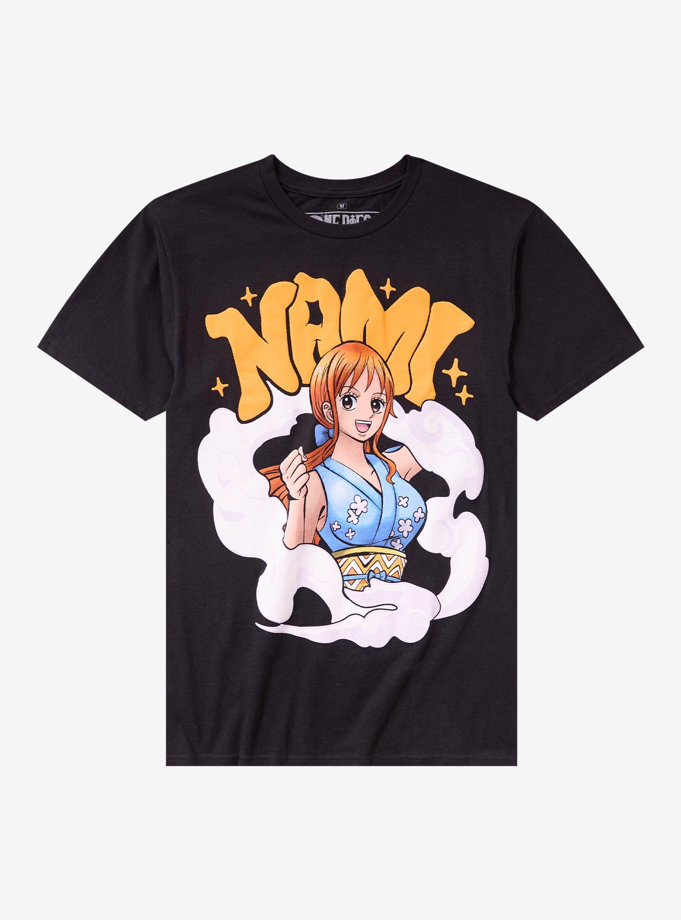 One Piece Nami Wano Puff Print T-Shirt, , hi-res