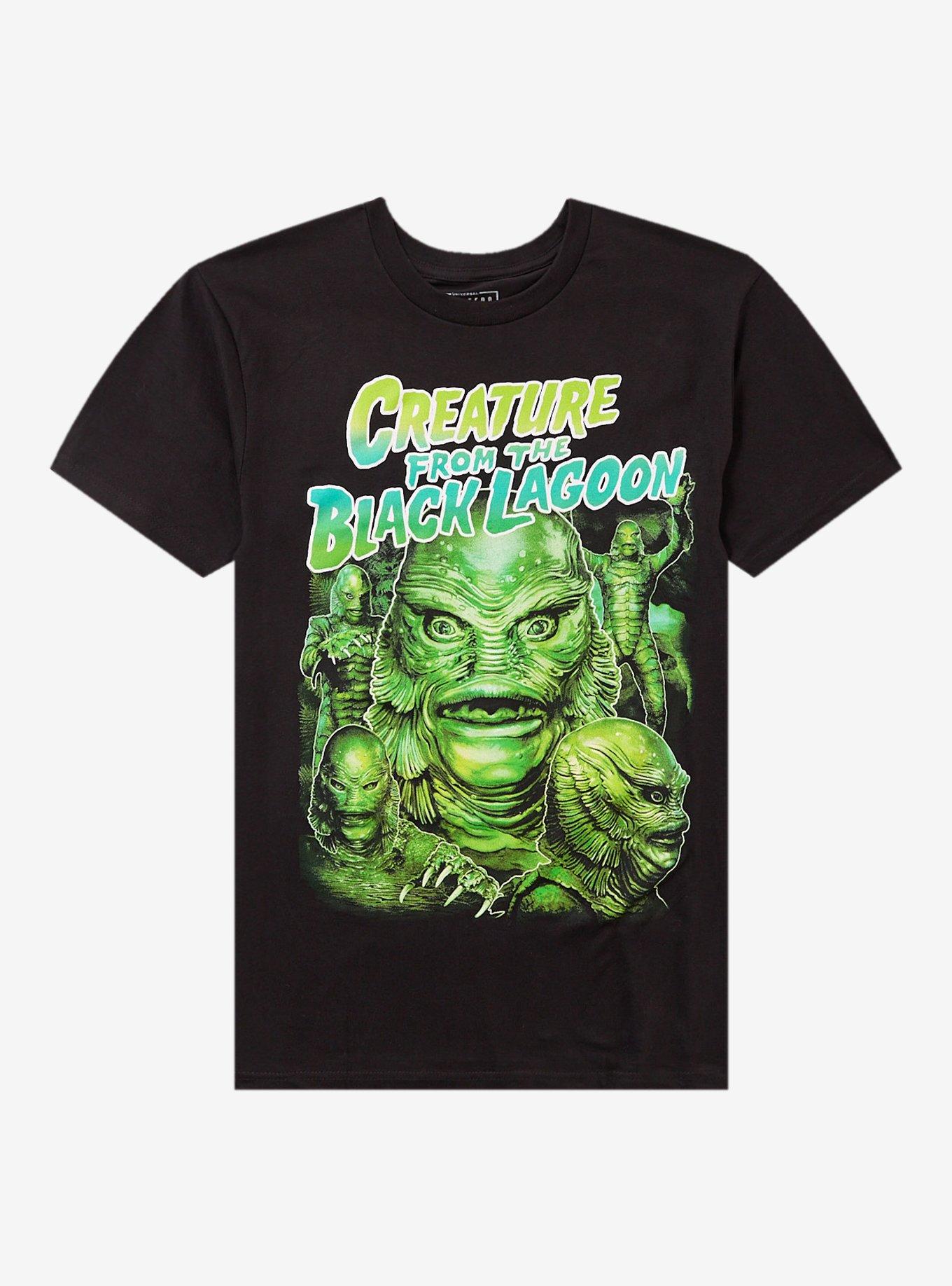 Rock Rebel Universal Monsters Creature From The Black Lagoon Collage T-Shirt, , hi-res