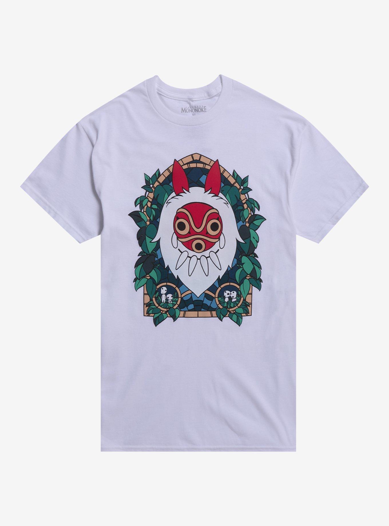 Studio Ghibli® Princess Mononoke San Stained Glass T-Shirt, , hi-res