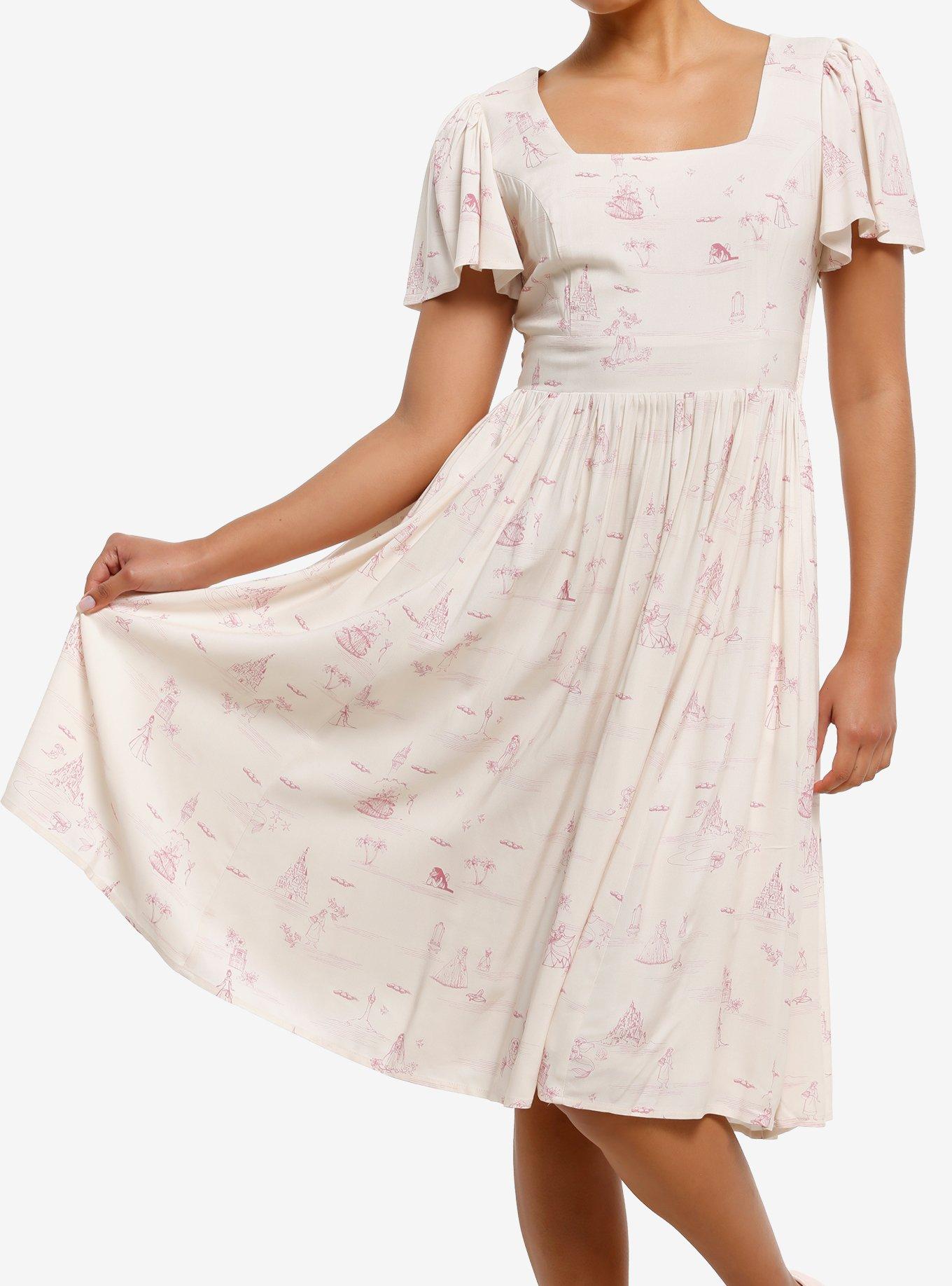 Her Universe Disney Princess Flutter Sleeve Dress Her Universe Exclusive, , hi-res