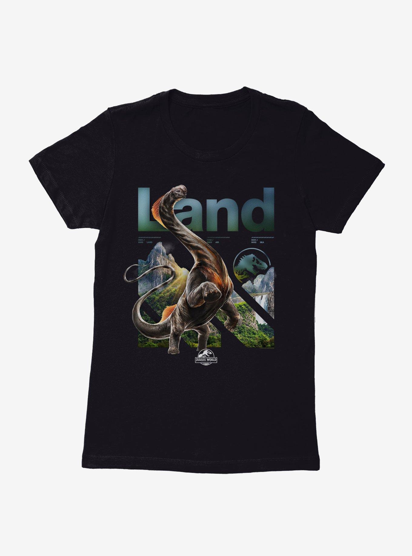 Jurassic World Rebirth Land Titanosaurus Womens T-Shirt, , hi-res