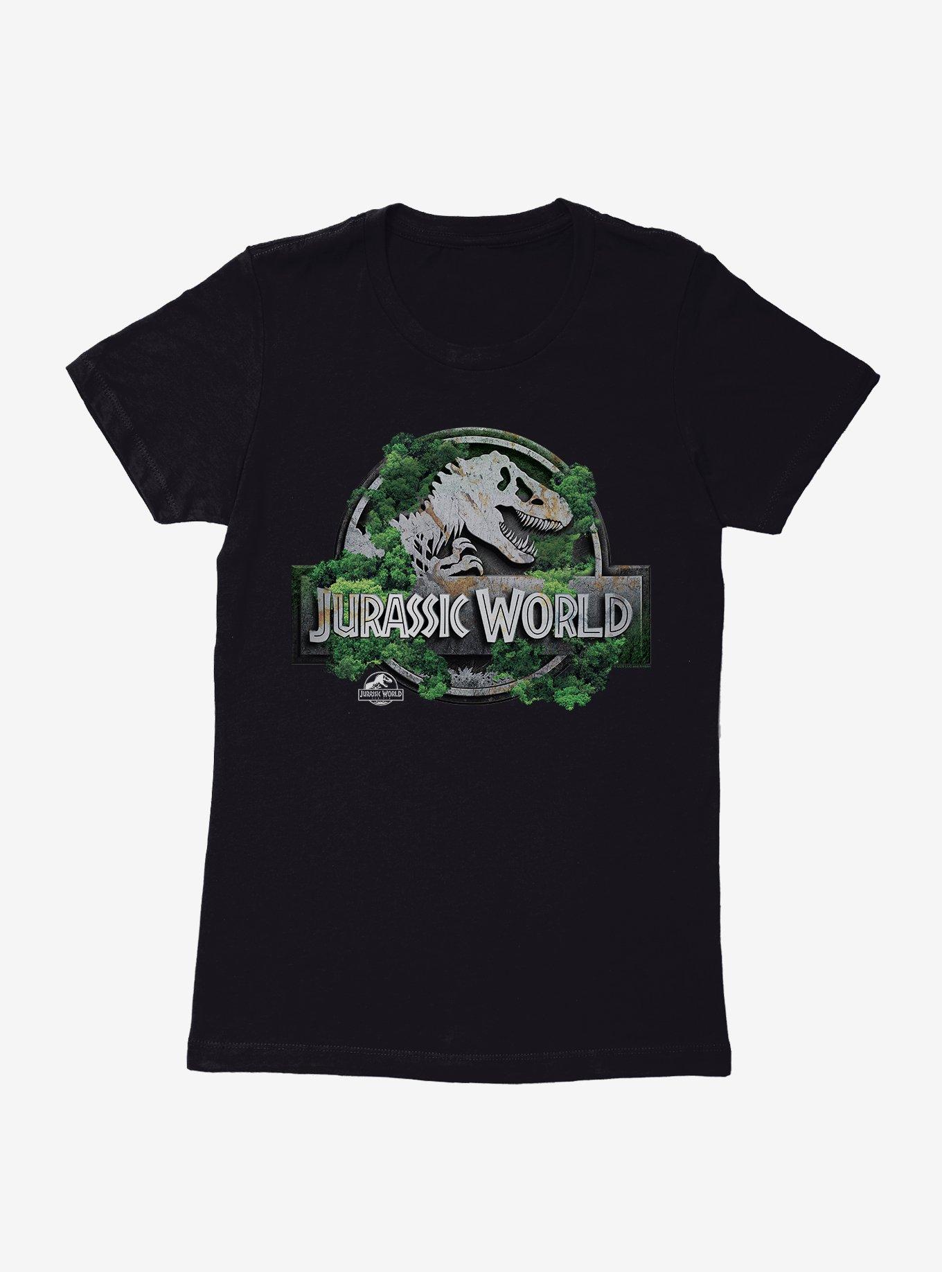 Jurassic World Rebirth Jungle Logo Womens T-Shirt, , hi-res