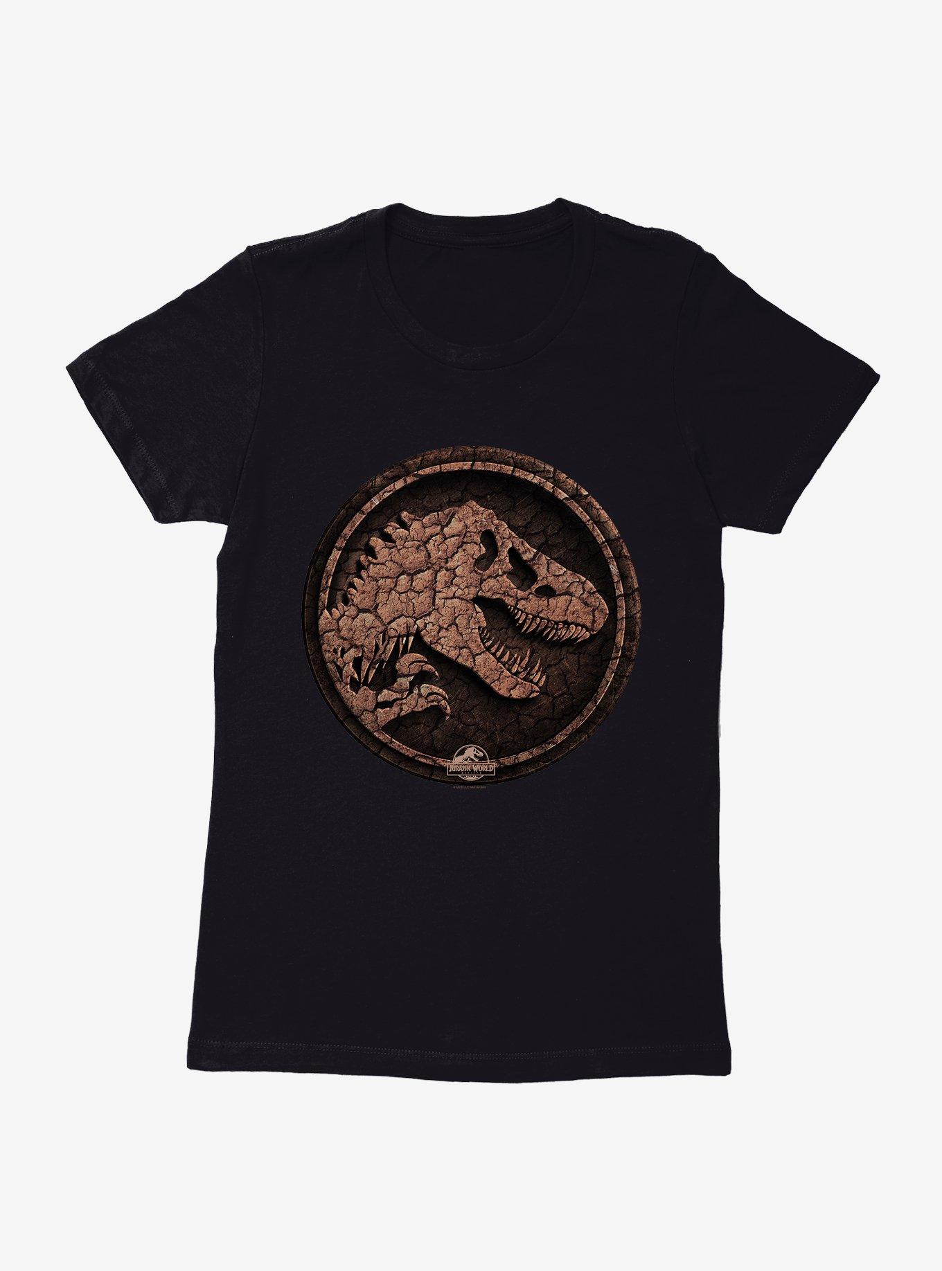Jurassic World Rebirth Land Logo Womens T-Shirt, , hi-res