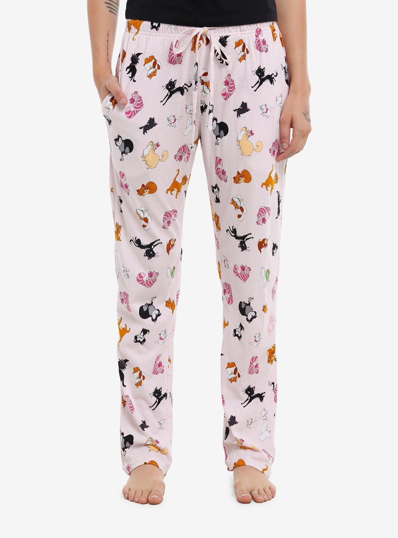 Disney Cats Pajama Pants, , hi-res