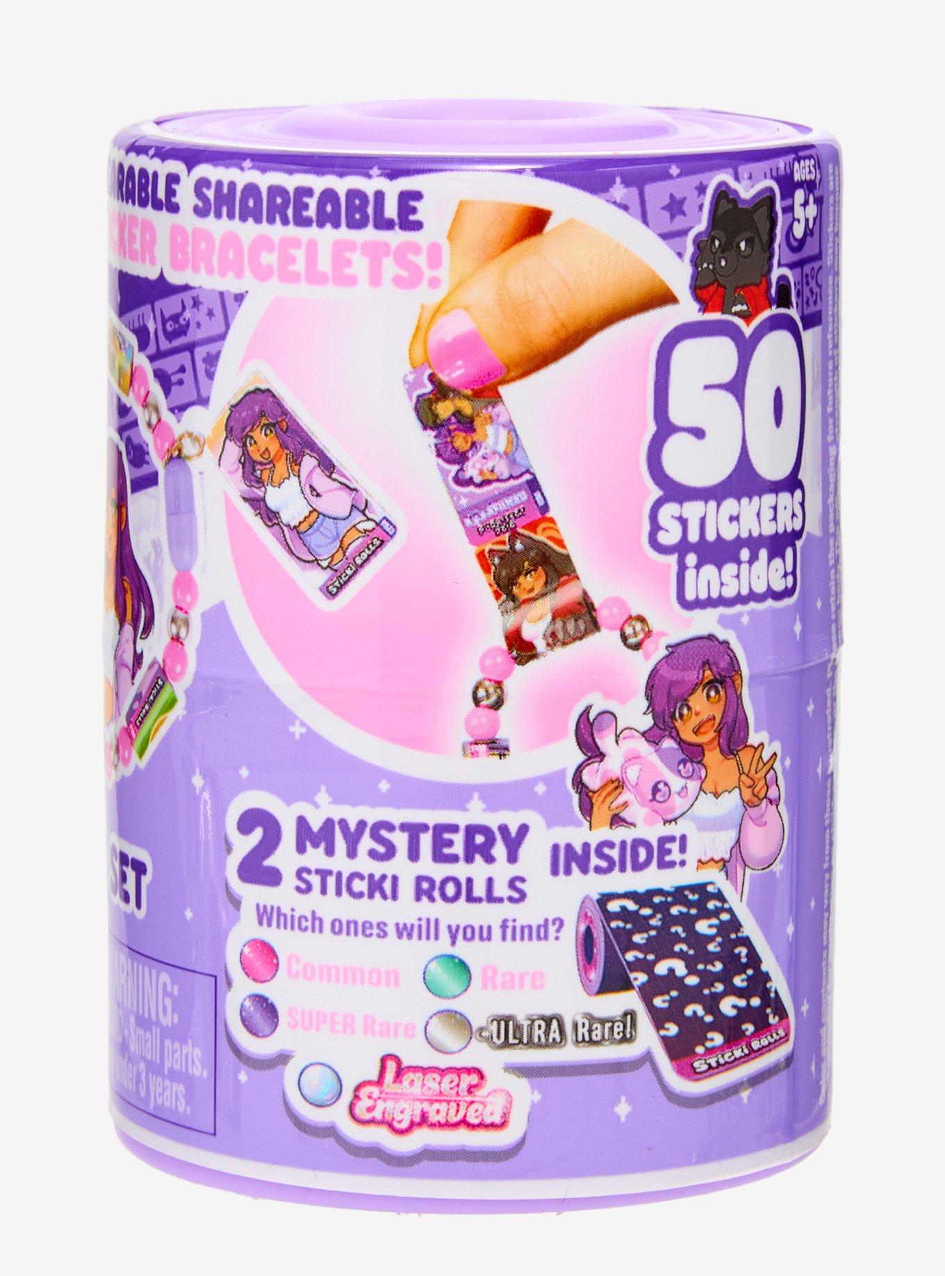Sticki Rolls Aphmau Blind Capsule Sticker Bracelet, , hi-res