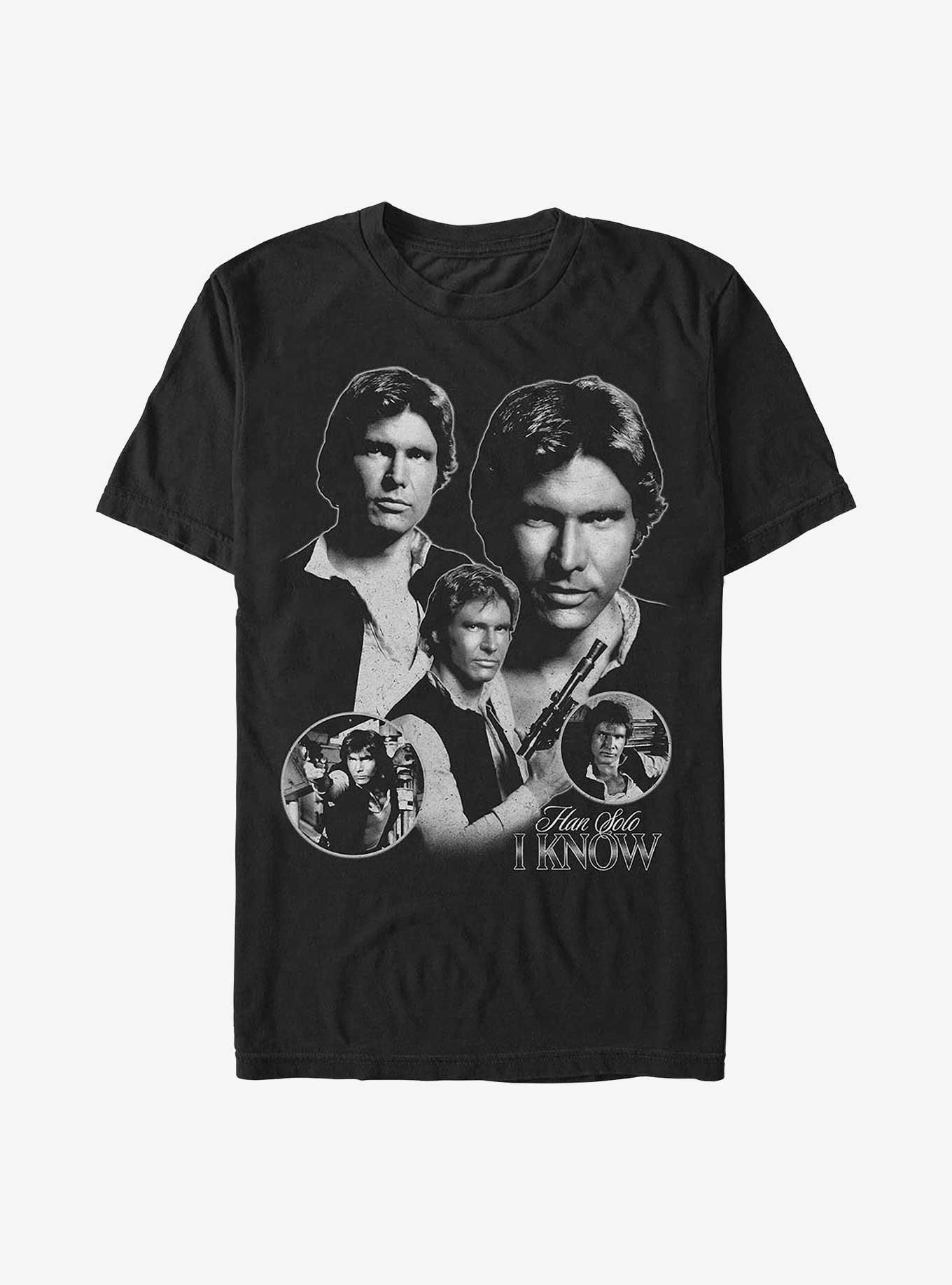 Star Wars Han Solo I Know T-Shirt, BLACK, hi-res
