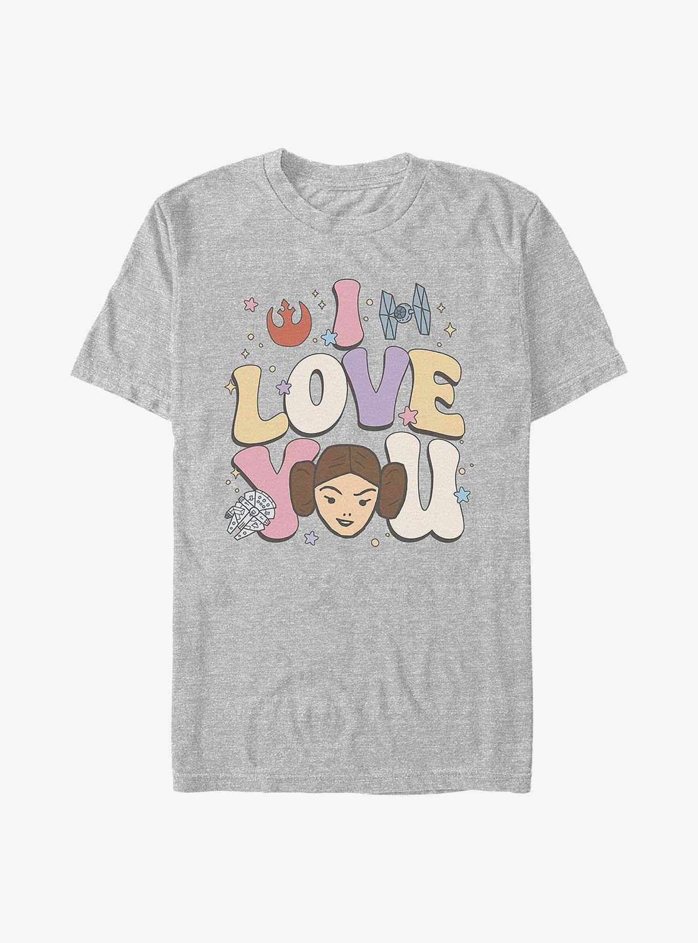 Star Wars Leia I Love You T-Shirt, , hi-res