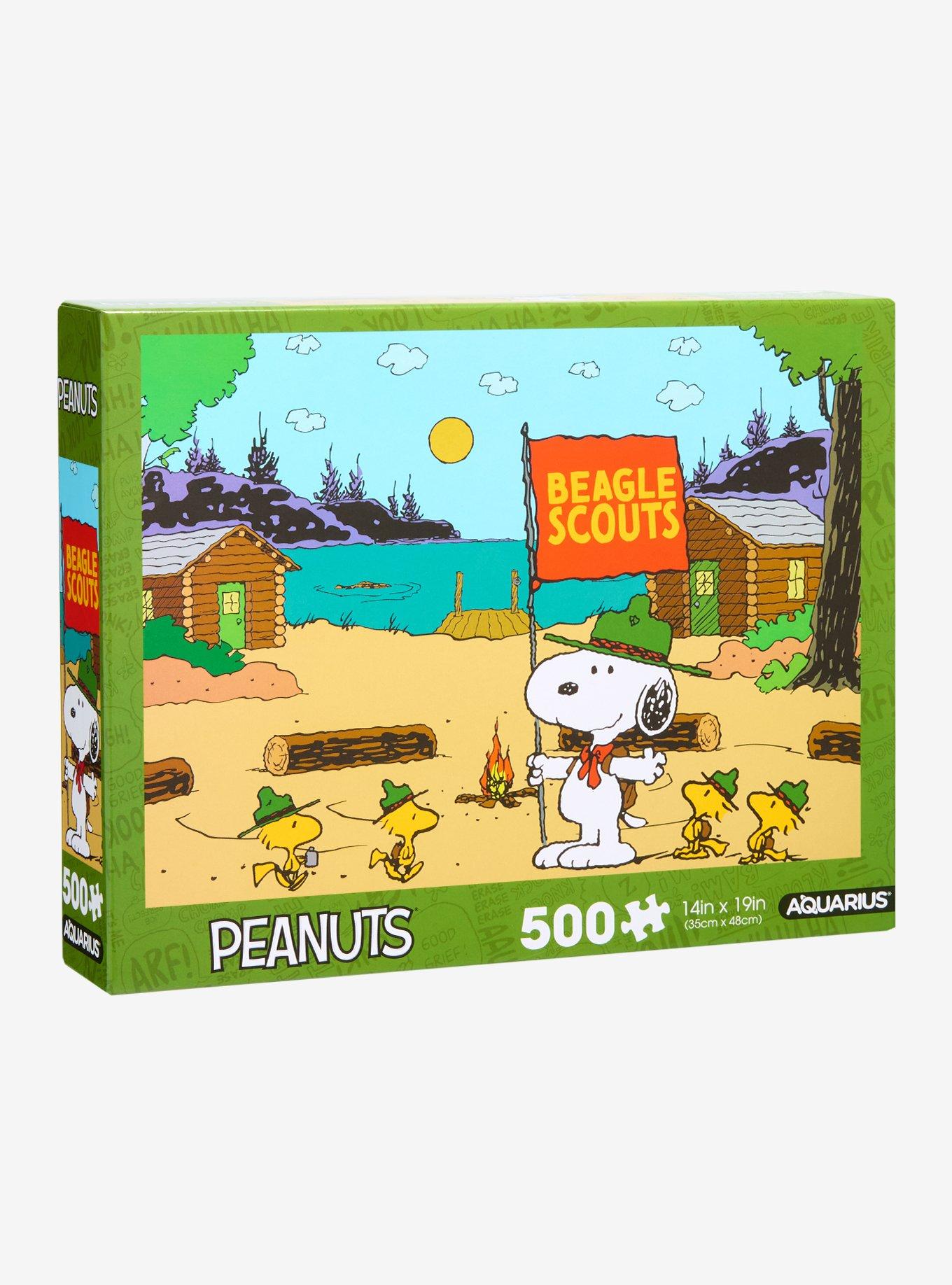 Peanuts Beagle Scouts 500-Piece Puzzle, , hi-res