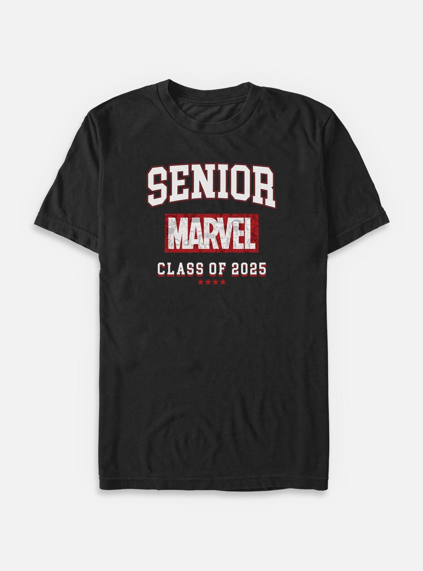 Marvel Senior Marvel Big & Tall T-Shirt, BLACK, hi-res