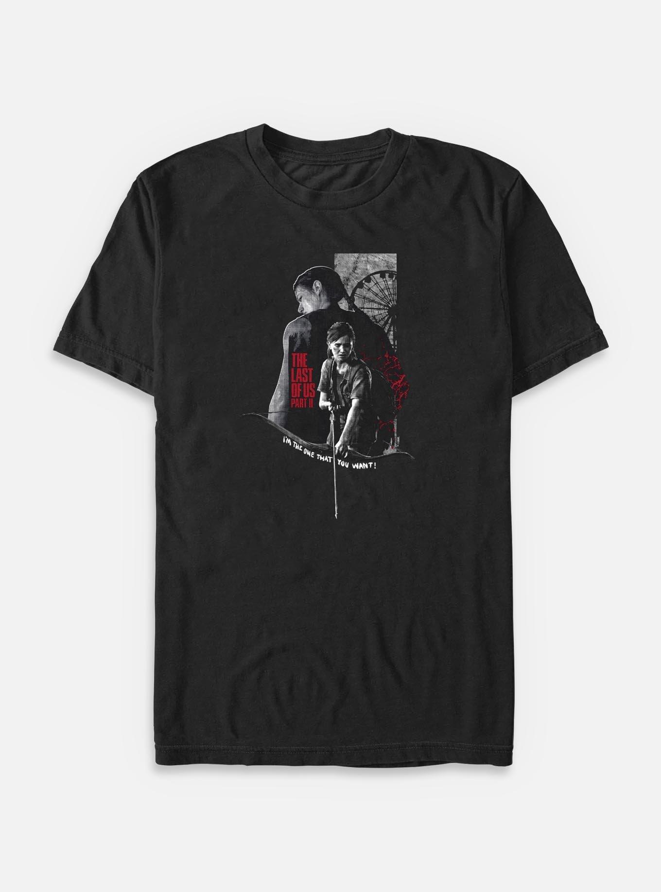 The Last Of Us Abby And Ellie Big & Tall T-Shirt, BLACK, hi-res