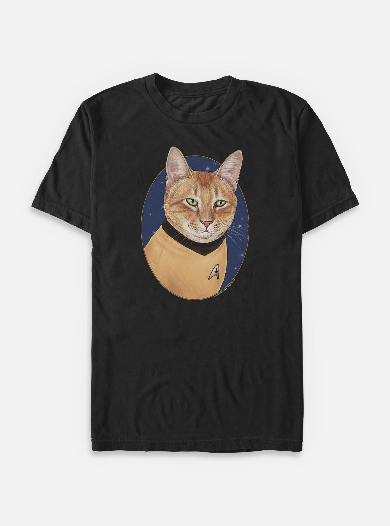 Star Trek Cat-Tain Kirk Big & Tall T-Shirt, , hi-res